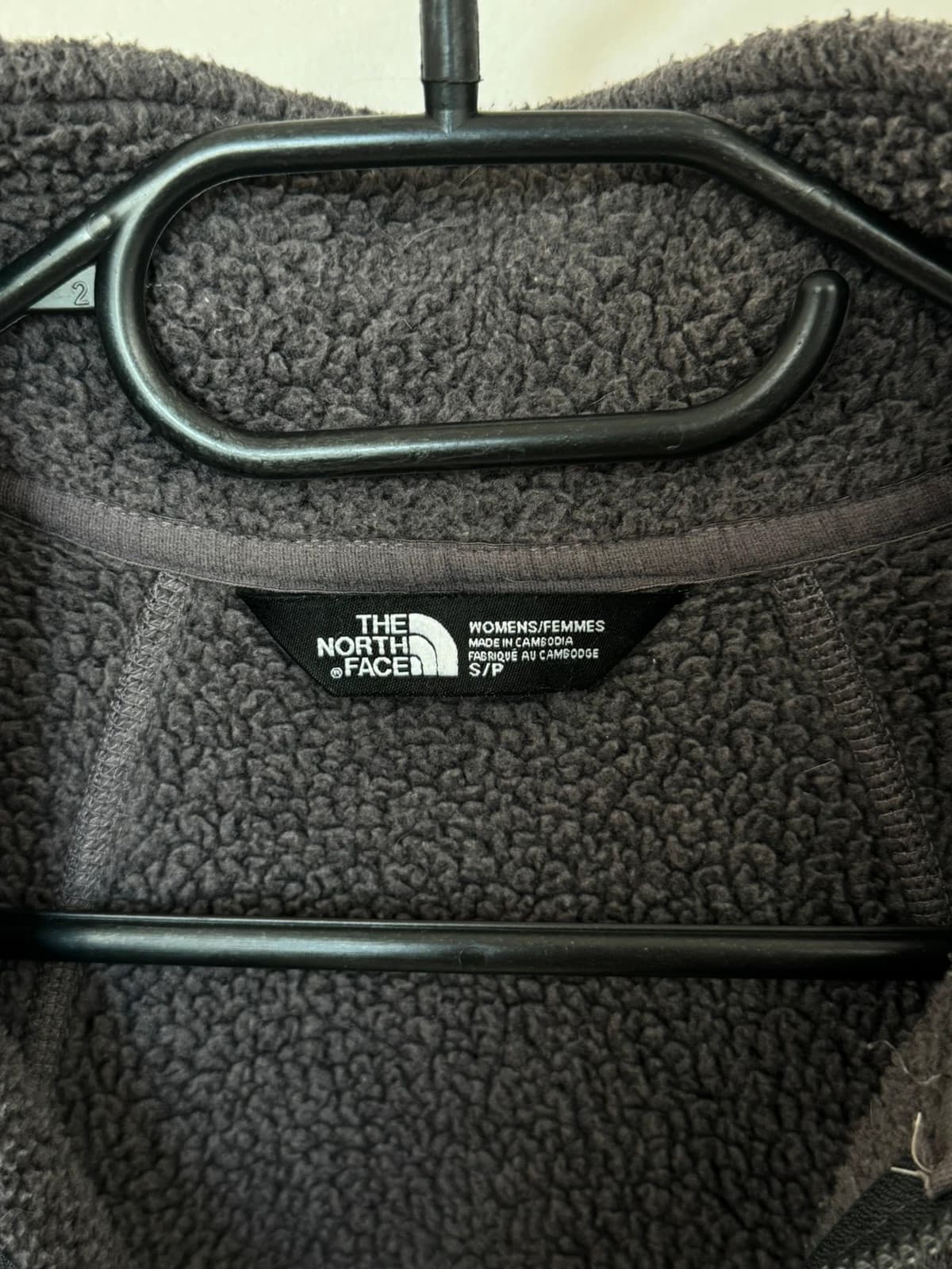 Veste polaire zippée The North Face gris chiné taille S - Photo 6/13