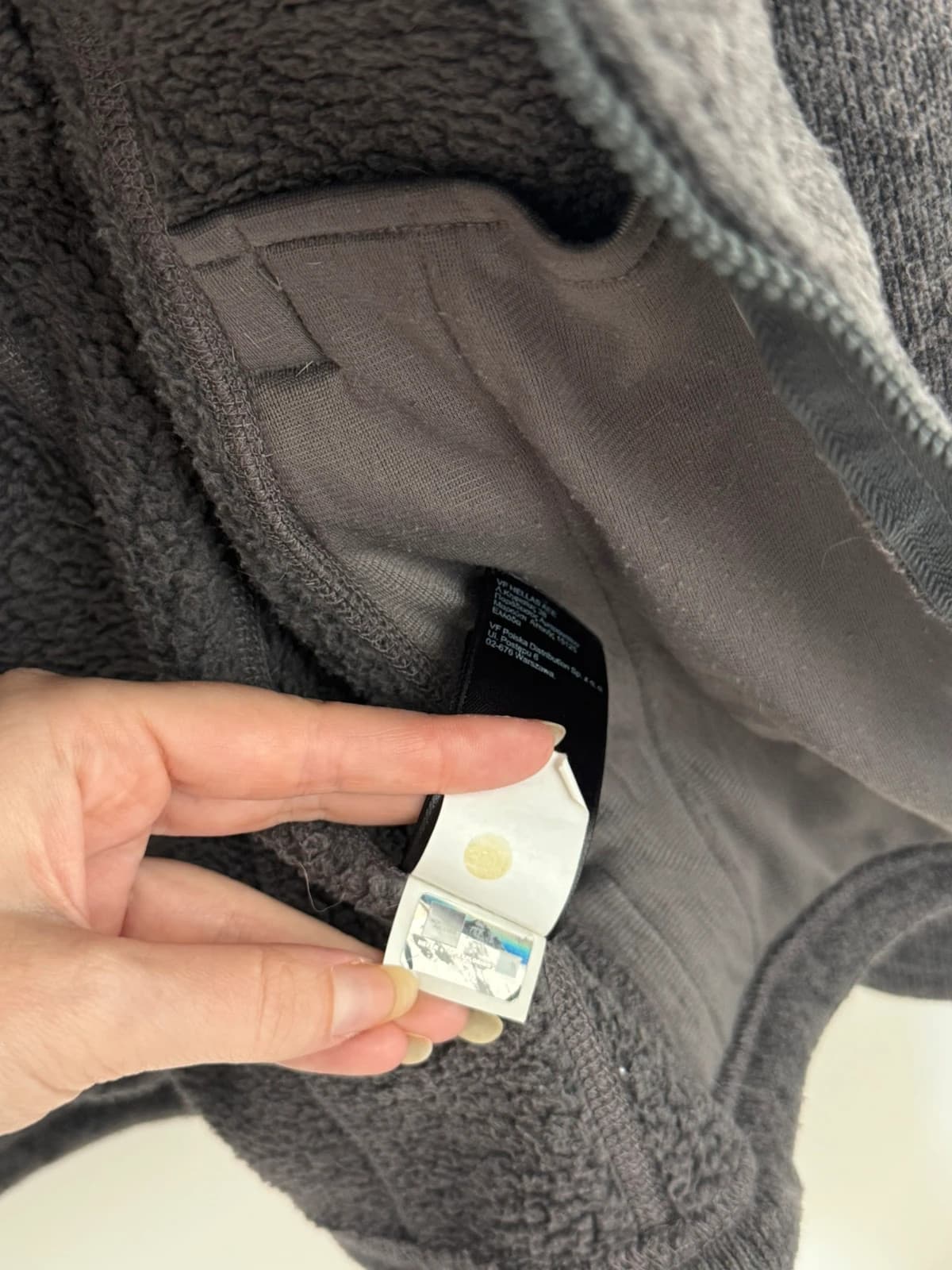 Veste polaire zippée The North Face gris chiné taille S - Photo 8/13