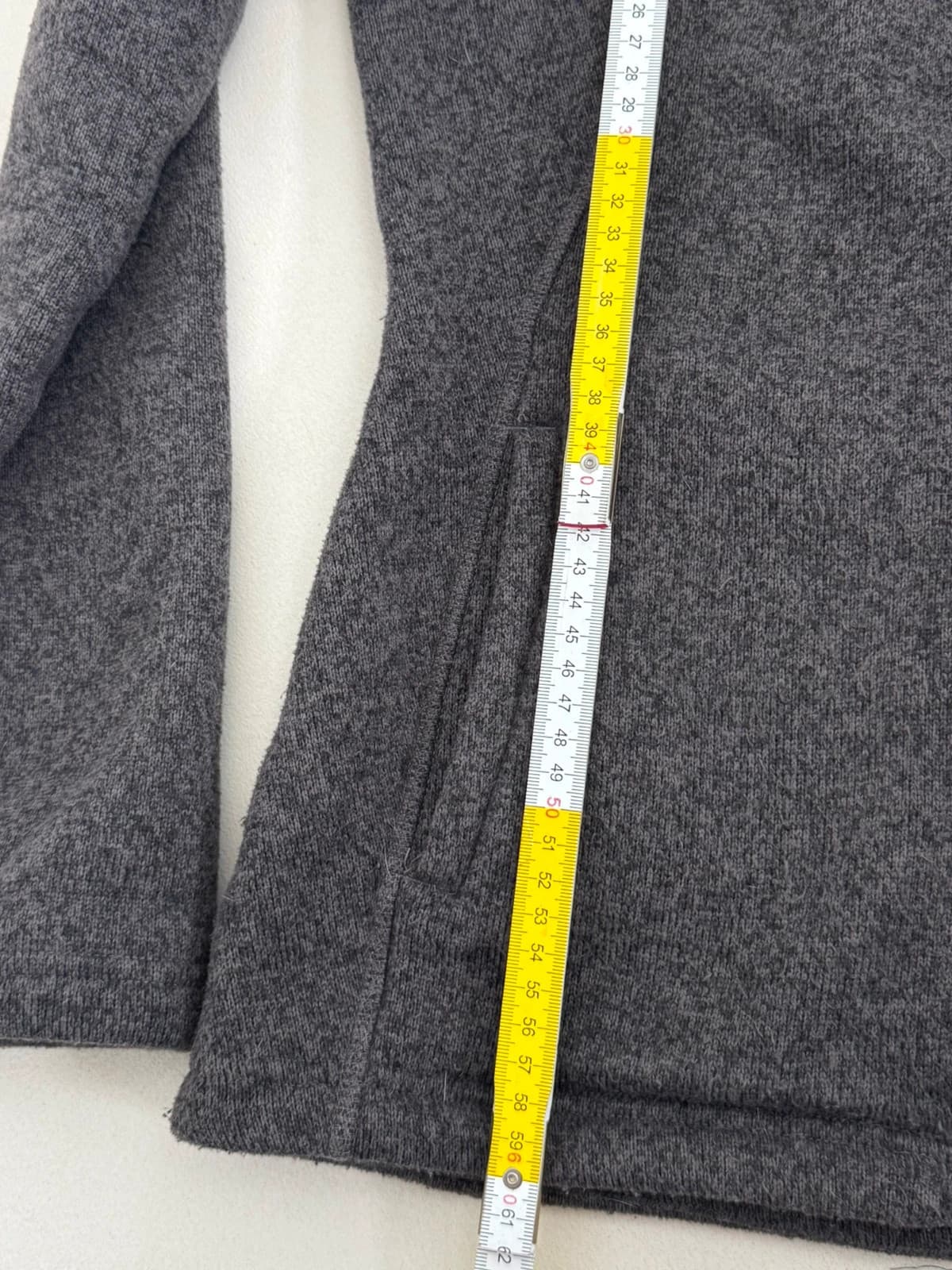 Veste polaire zippée The North Face gris chiné taille S - Photo 13/13