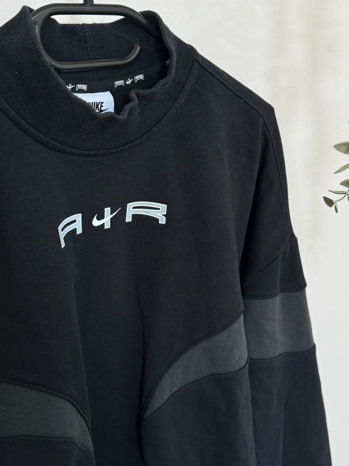 Sweat crop Nike Air noir taille M - Photo 4/9