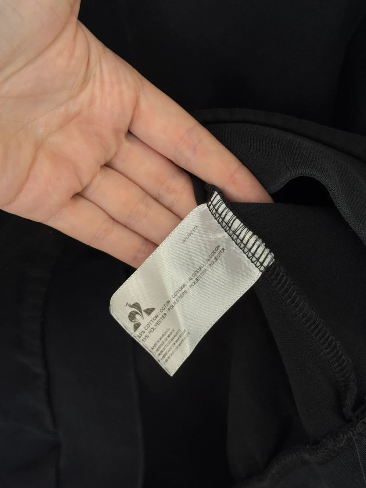 Sweat crewneck Le Coq Sportif noir taille S - Photo 6/8