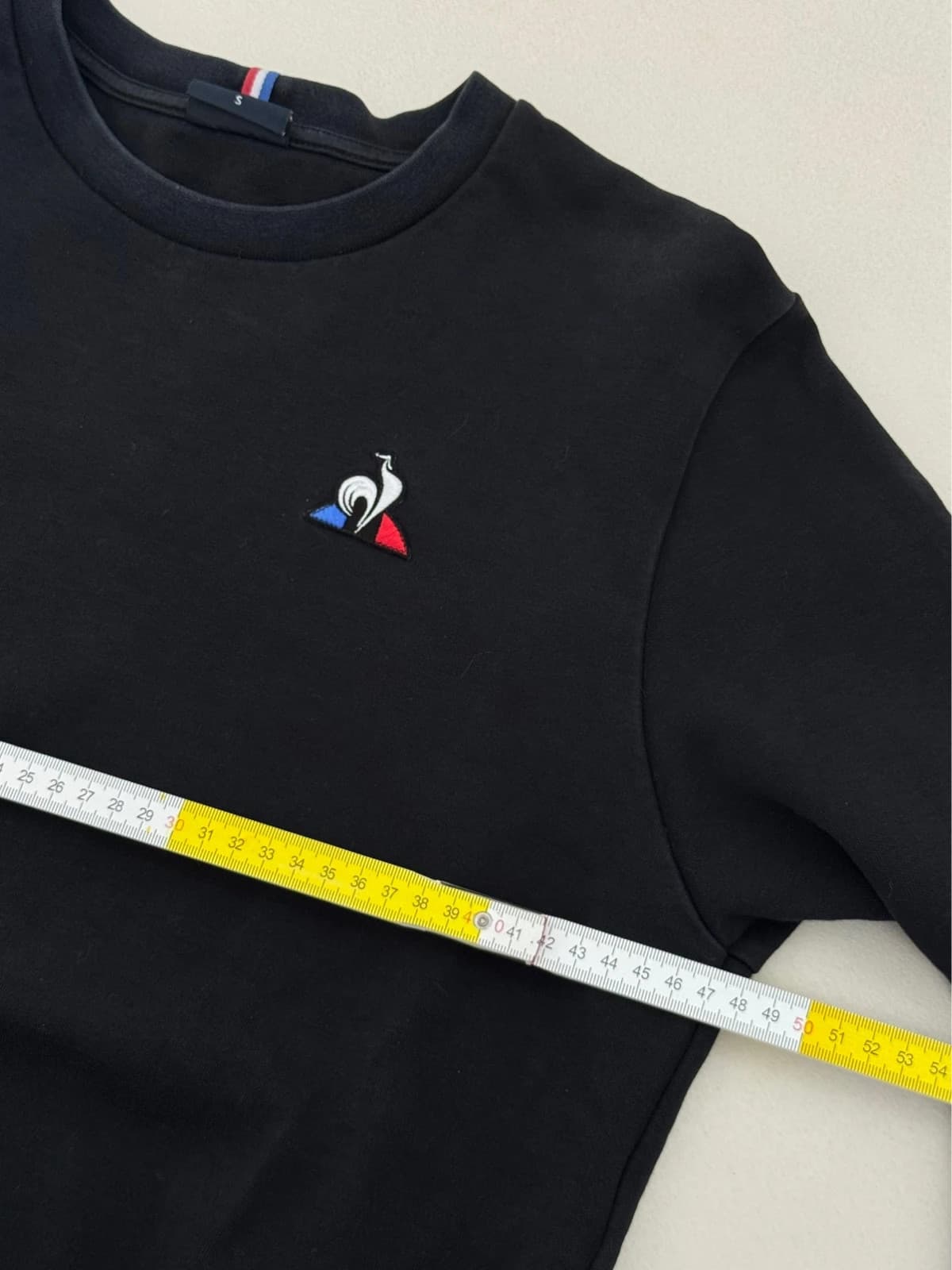 Sweat crewneck Le Coq Sportif noir taille S - Photo 8/8
