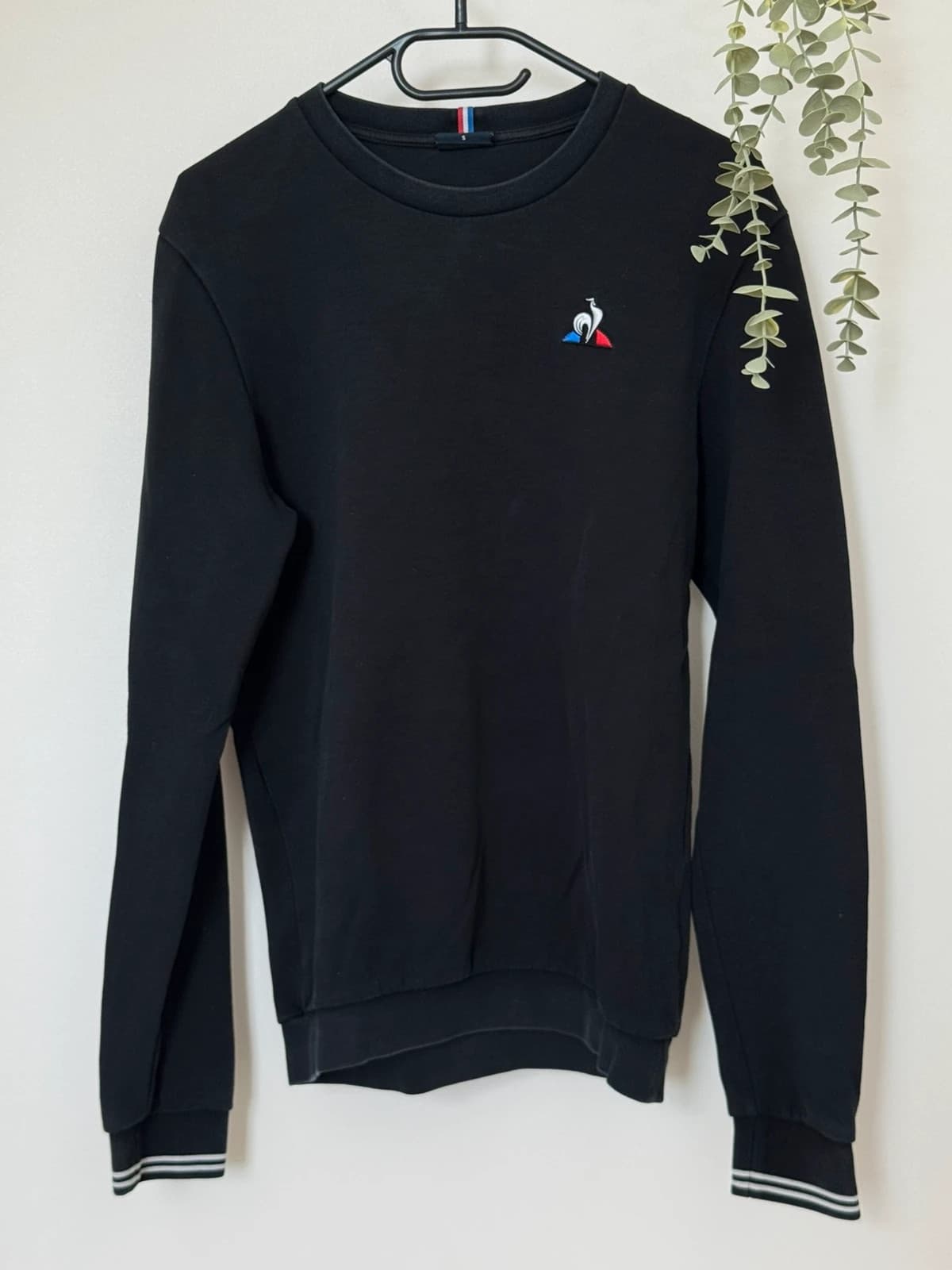 Sweat crewneck Le Coq Sportif noir taille S - Photo 2/8