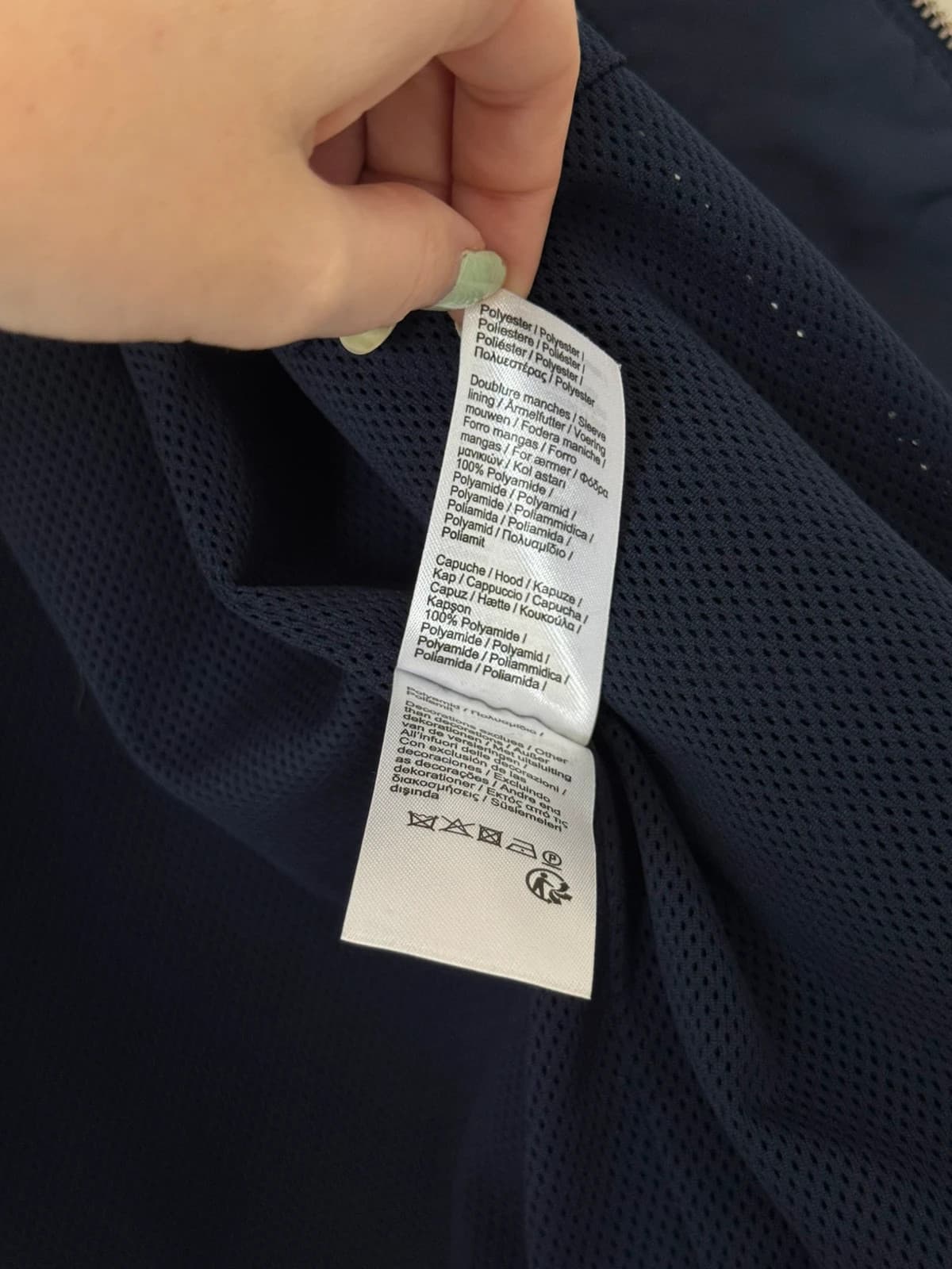 Veste légère déperlante Lacoste capuche bleu marine taille 54/XL - Photo 9/13