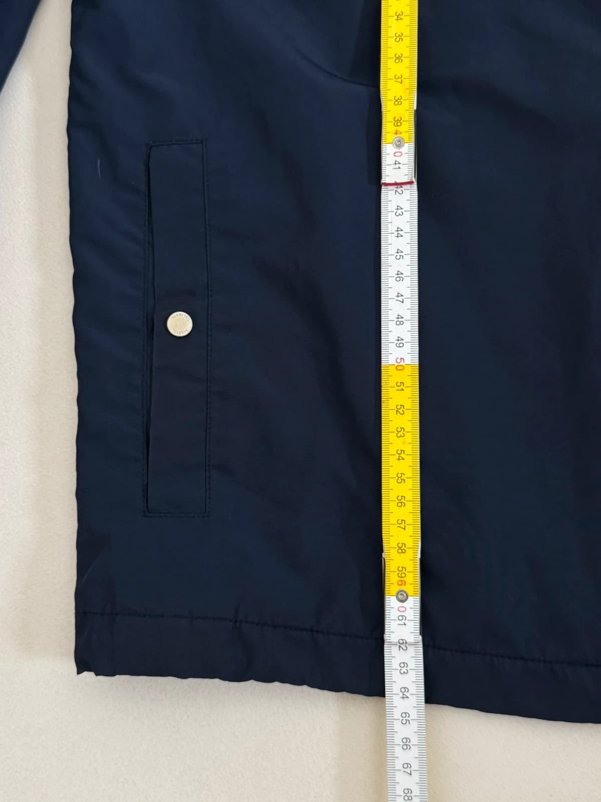 Veste légère déperlante Lacoste capuche bleu marine taille 54/XL - Photo 13/13