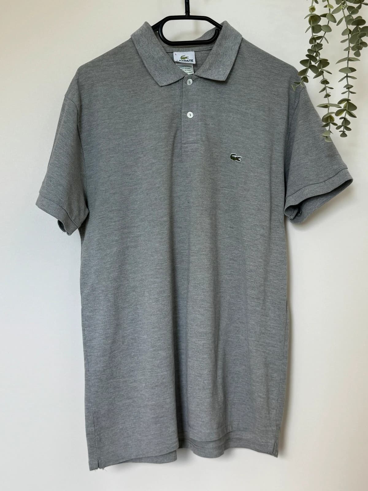 Polo Lacoste jasnoszary melanż, rozmiar 5/M - PP2603278 - Zdjęcie 2/6