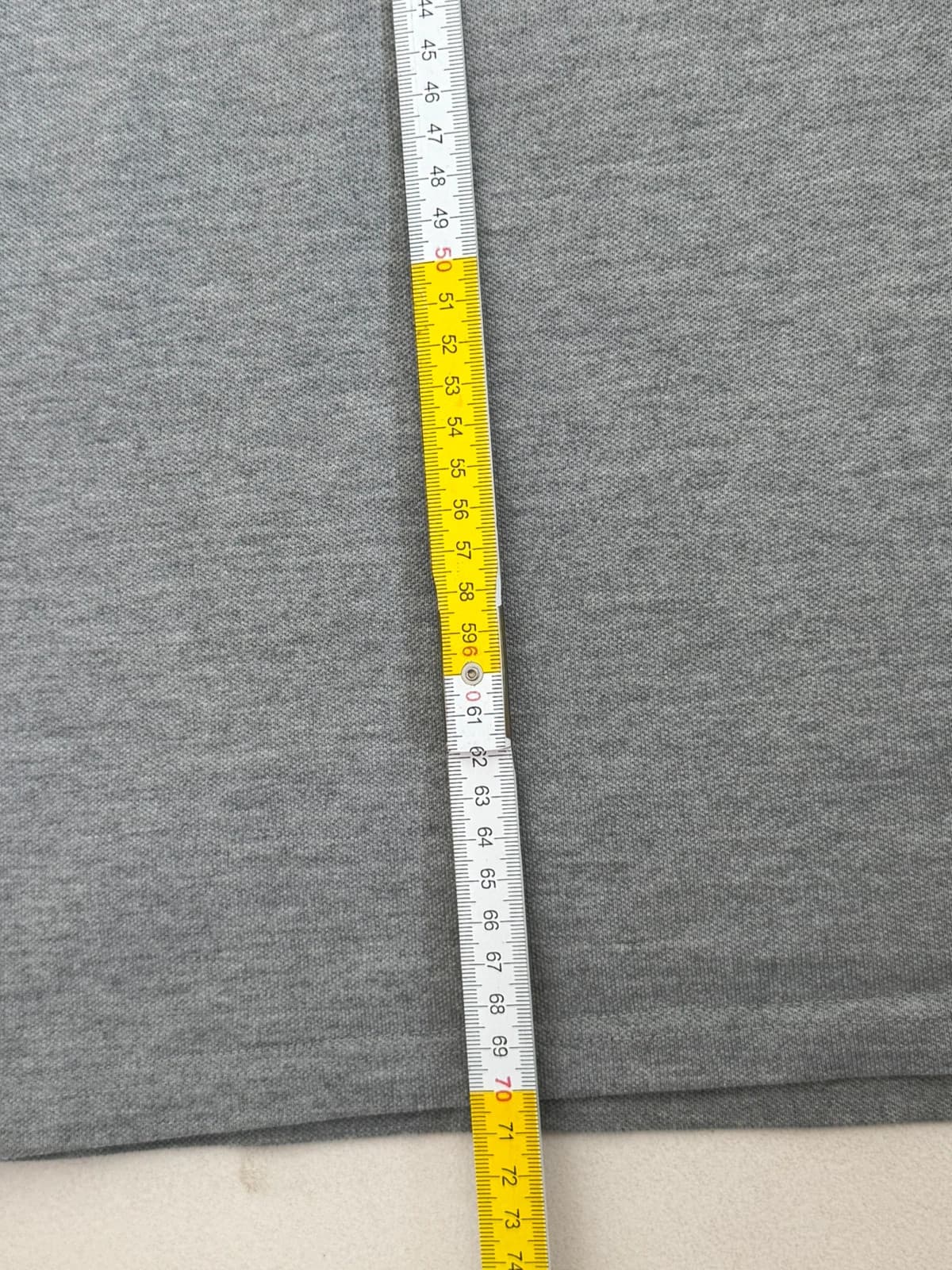 Polo Lacoste jasnoszary melanż, rozmiar 5/M - PP2603278 - Zdjęcie 6/6