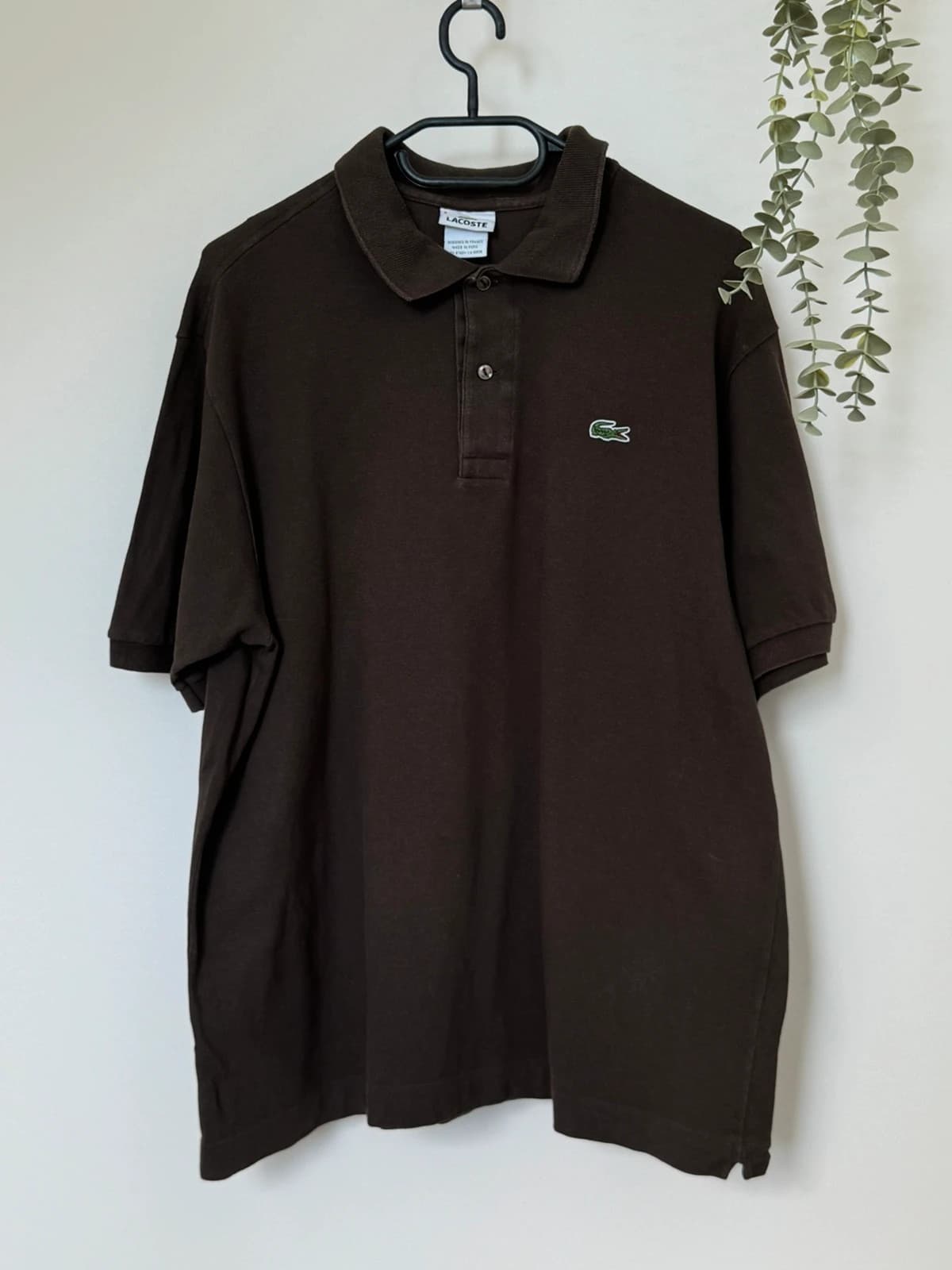 Polo pikowane Lacoste brązowe, rozmiar 6/XL - PP2603277 - Zdjęcie 2/8
