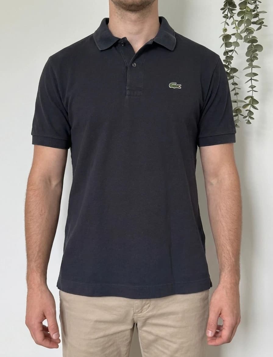 Polo piqué Lacoste gris anthracite taille 5/L - PP2603270 - Photo 1/9