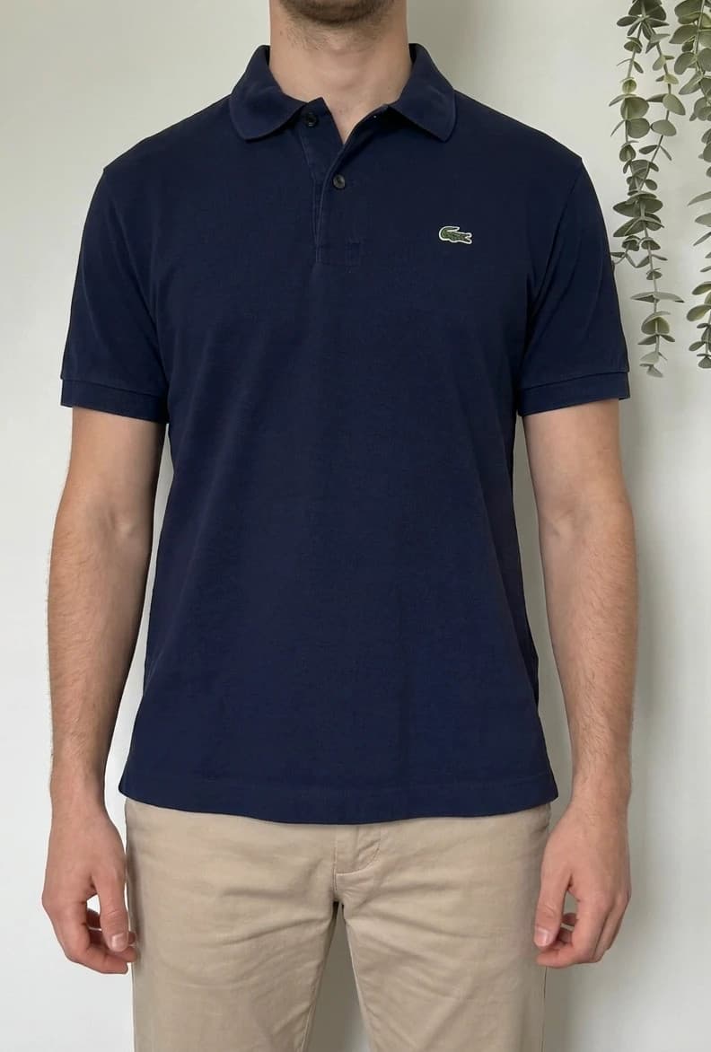 Polo majica iz pikejske tkanine Lacoste, mornarsko modra, velikost 6/XL - PP2603421 - Fotografija 1/8