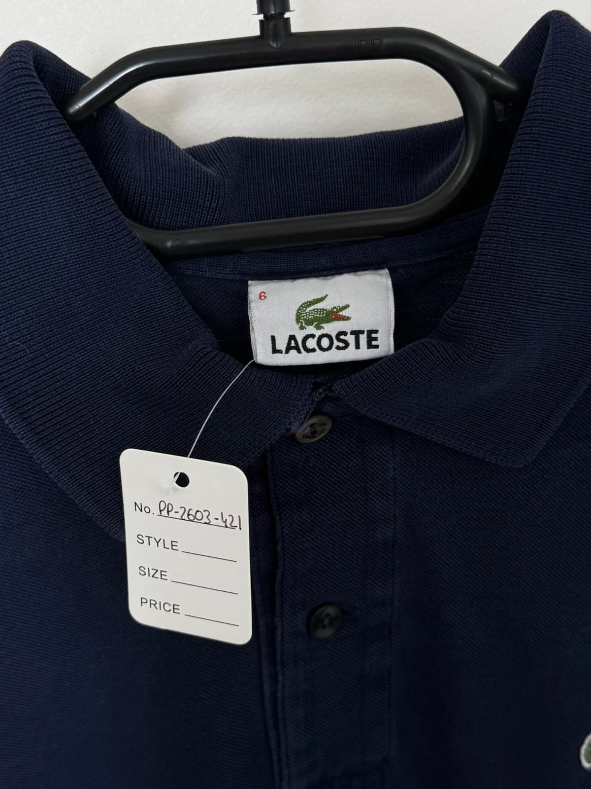 Polo majica iz pikejske tkanine Lacoste, mornarsko modra, velikost 6/XL - PP2603421 - Fotografija 4/8