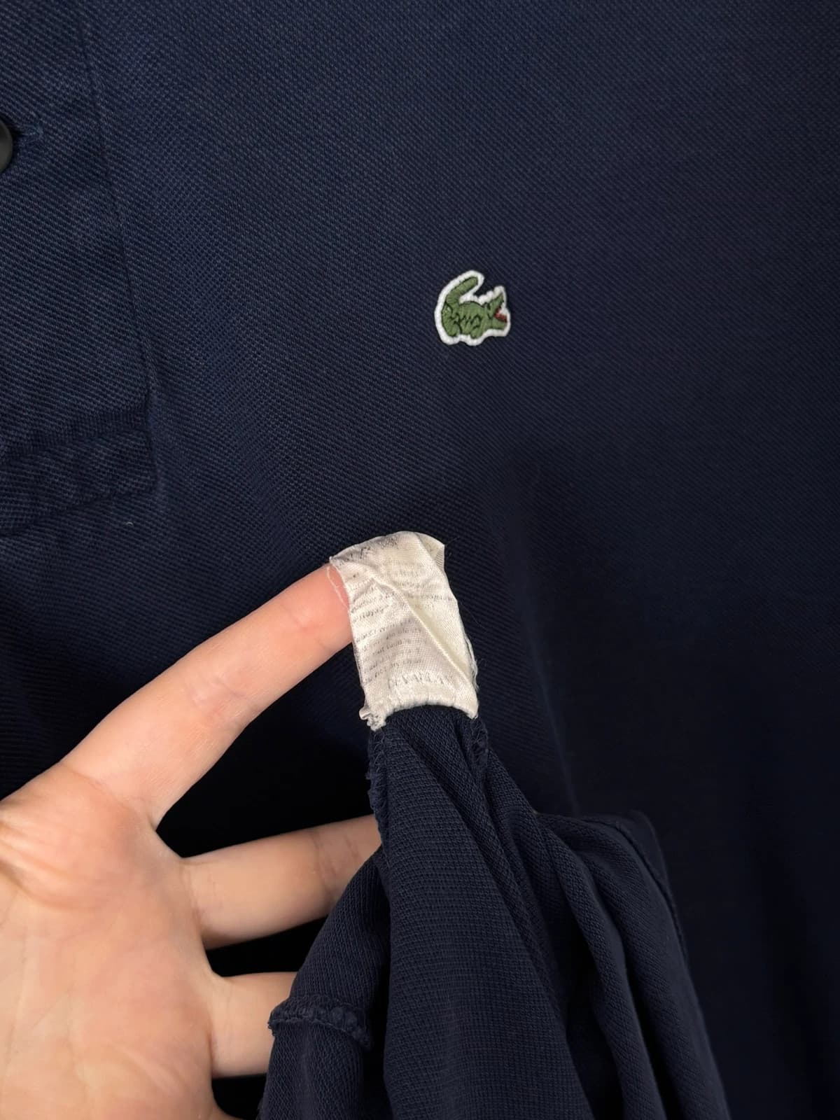 Polo majica iz pikejske tkanine Lacoste, mornarsko modra, velikost 6/XL - PP2603421 - Fotografija 6/8
