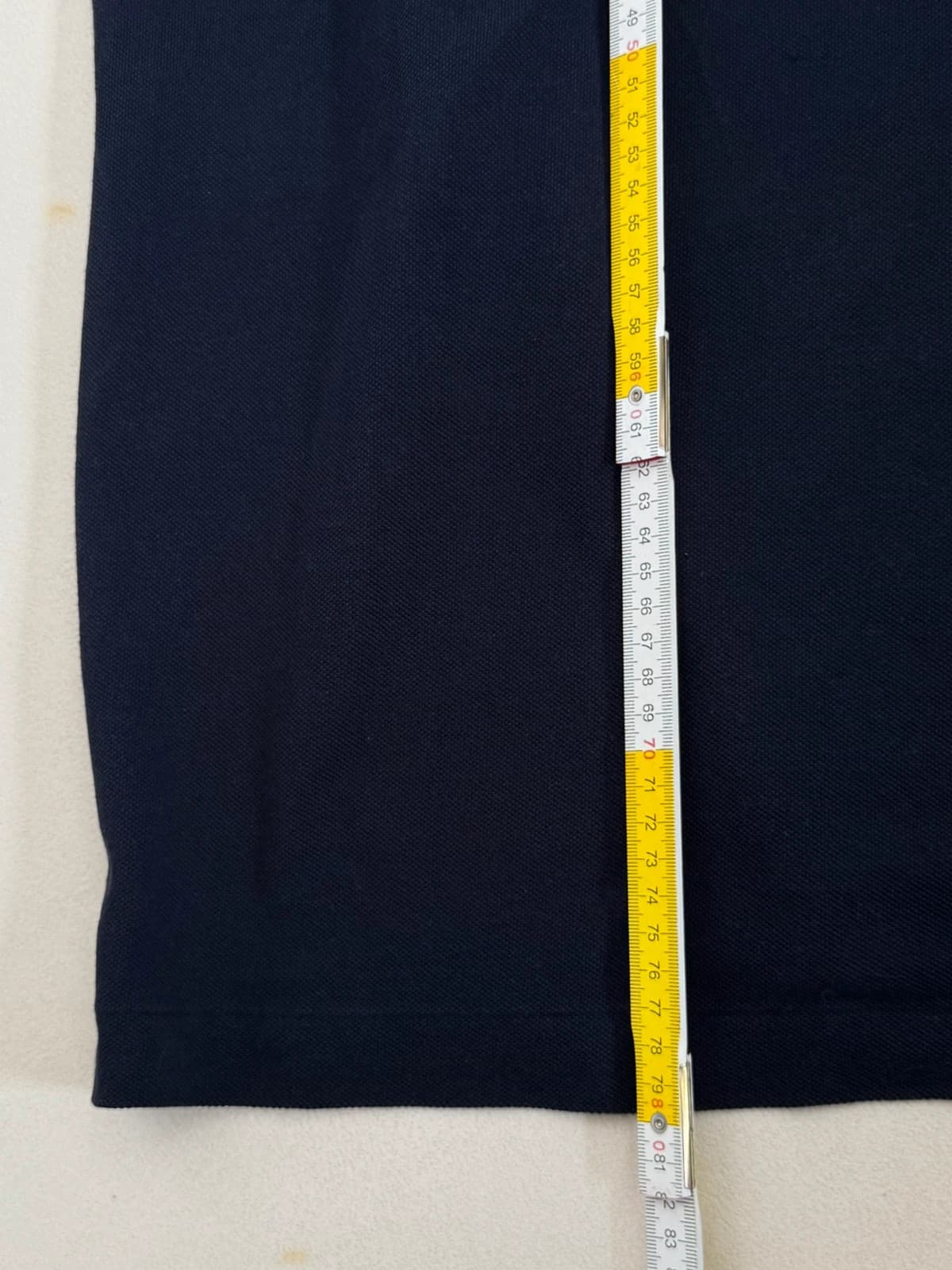 Polo piqué Lacoste bleu marine taille 1XLT - PP2603393 - Photo 8/8