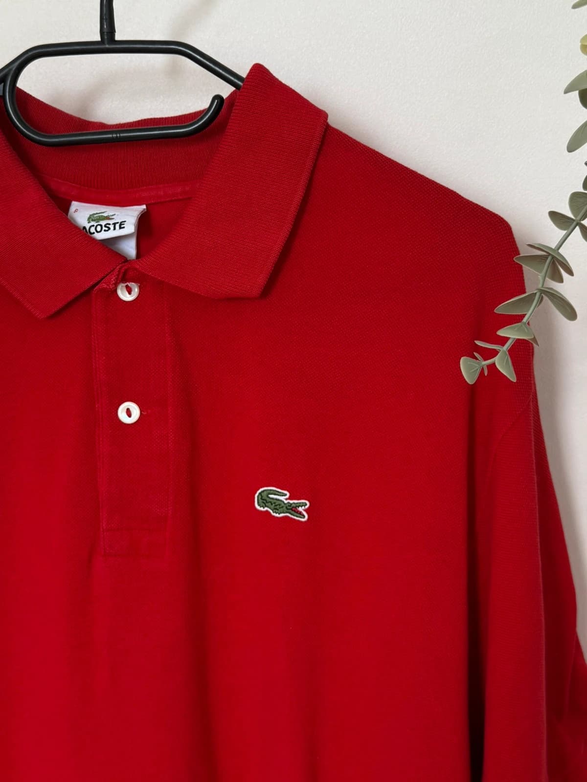 Polo piqué Lacoste rouge taille 8/XL - PP2603333 - Photo 4/9