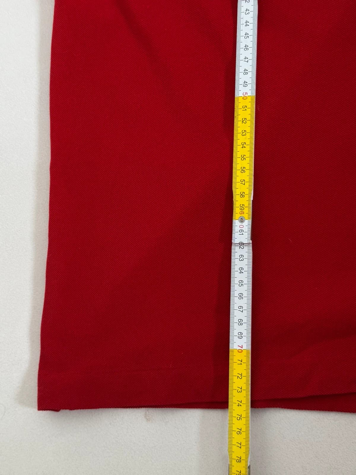 Polo piqué Lacoste rouge taille 8/XL - PP2603333 - Photo 9/9