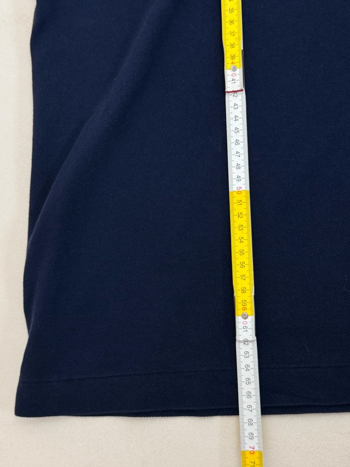 Polo piqué Lacoste granatowy classic fit rozmiar 6/XL - PP2603419 - Zdjęcie 8/8