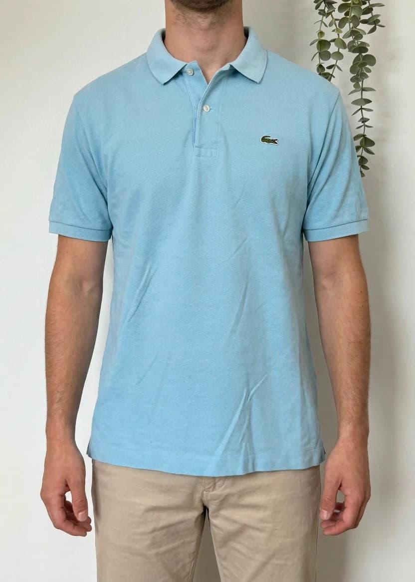 Polo piqué Lacoste bleu ciel taille 7/XL - PP2603260 - Photo 1/10