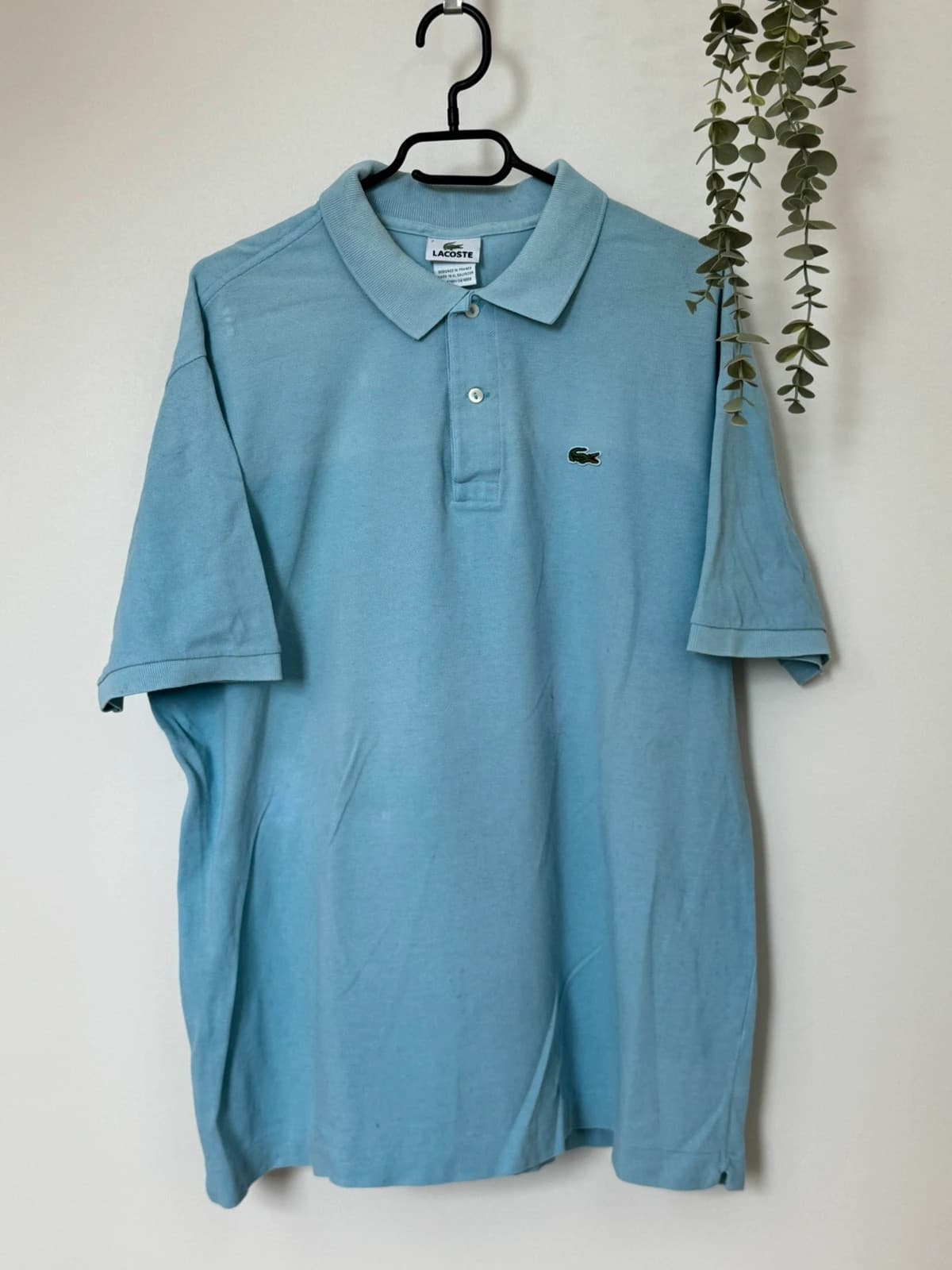 Polo piqué Lacoste bleu ciel taille 7/XL - PP2603260 - Photo 2/10