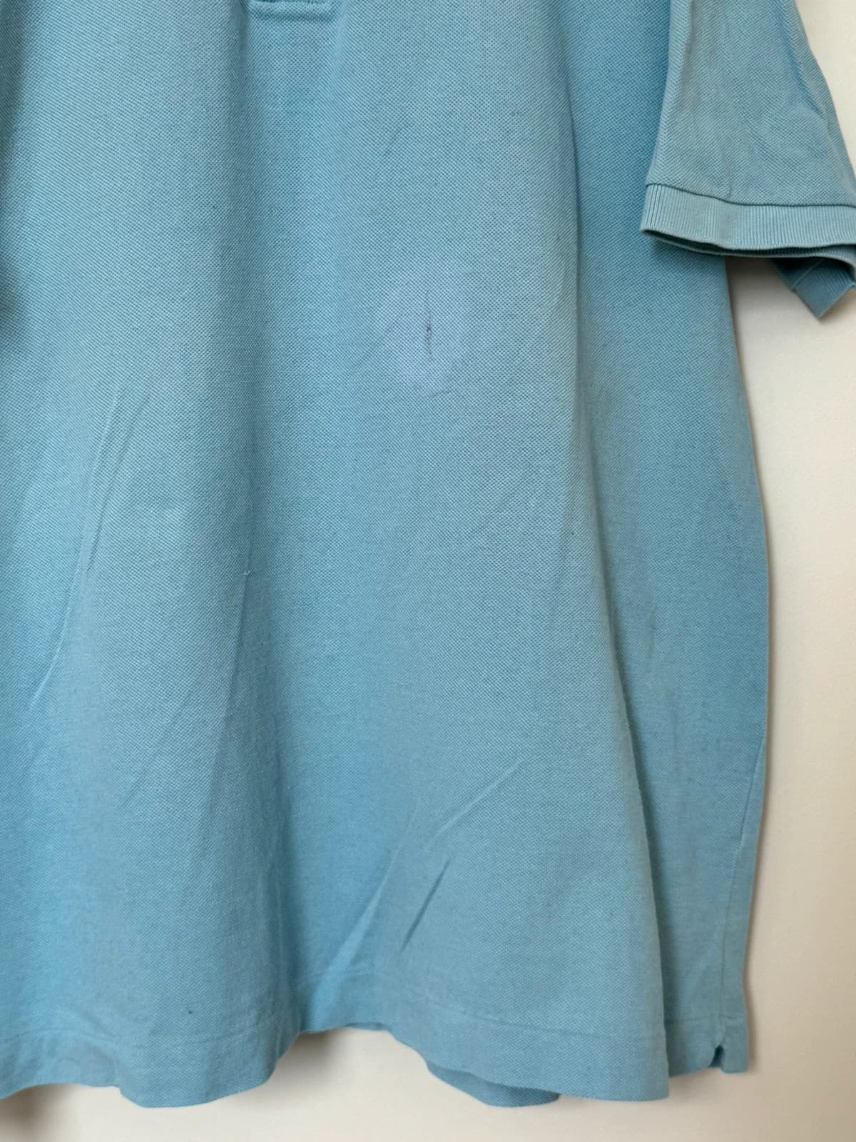 Polo piqué Lacoste bleu ciel taille 7/XL - PP2603260 - Photo 5/10