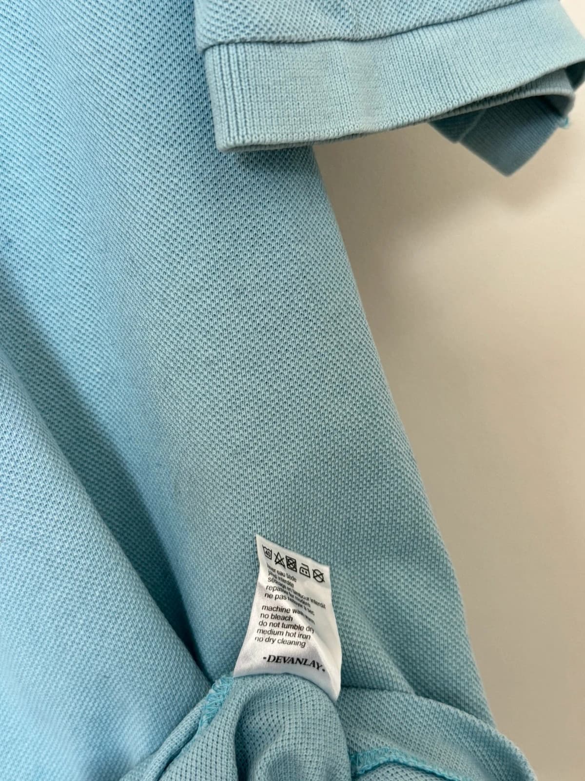 Polo piqué Lacoste bleu ciel taille 7/XL - PP2603260 - Photo 7/10