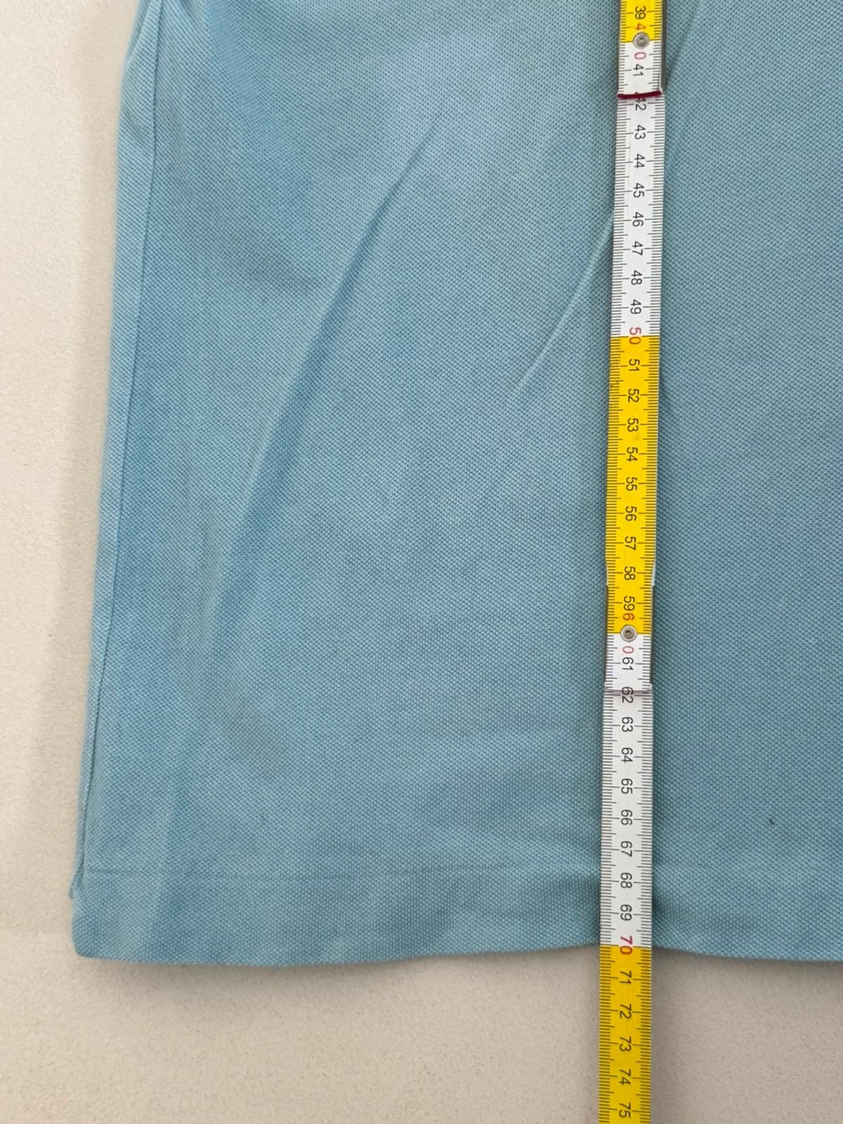 Polo piqué Lacoste bleu ciel taille 7/XL - PP2603260 - Photo 10/10