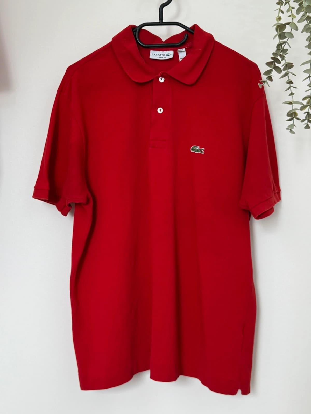 Polo piqué classic fit Lacoste rouge taille 6/XL - PP2603340 - Photo 2/9