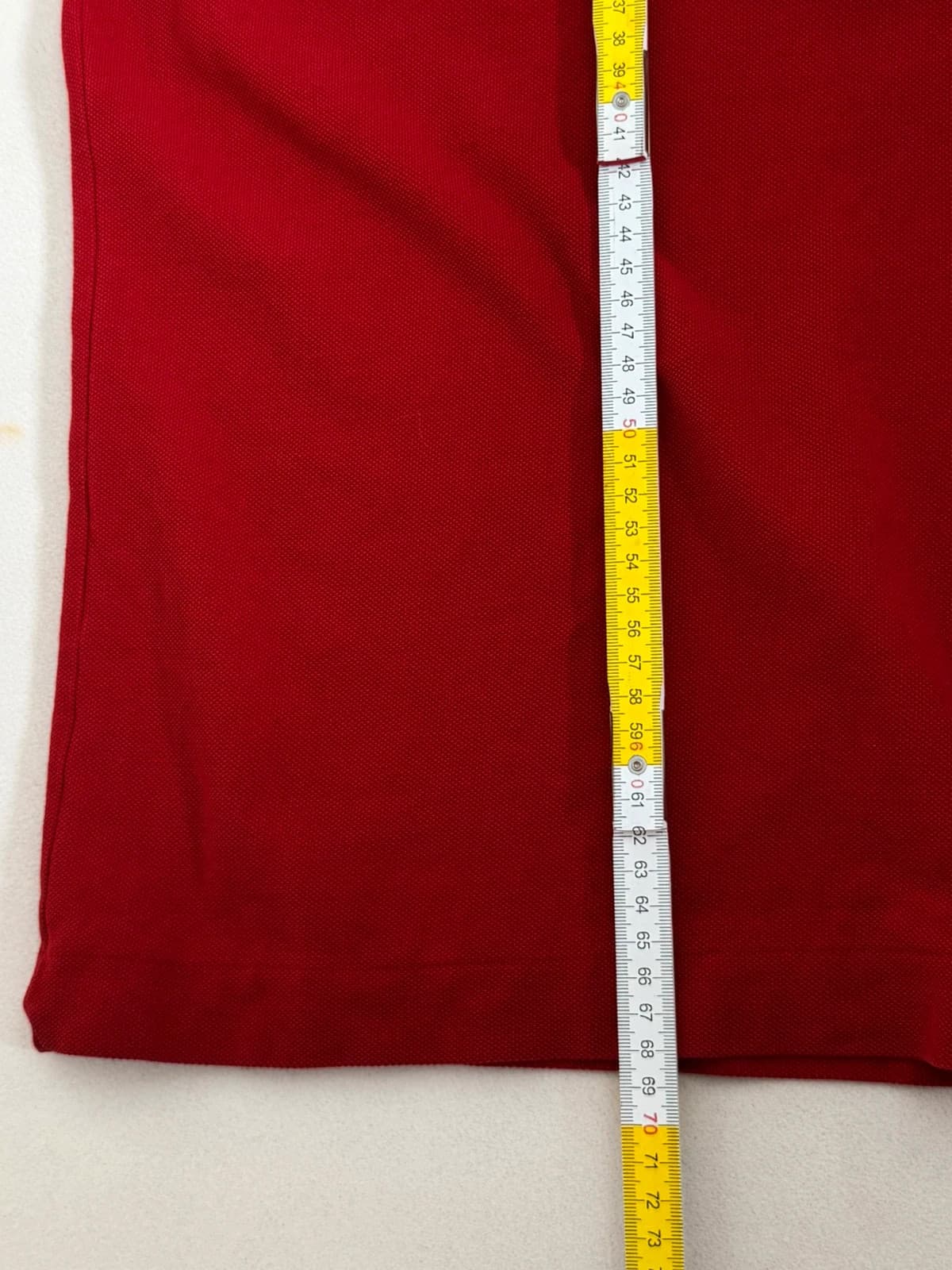 Polo piqué classic fit Lacoste rouge taille 6/XL - PP2603340 - Photo 9/9