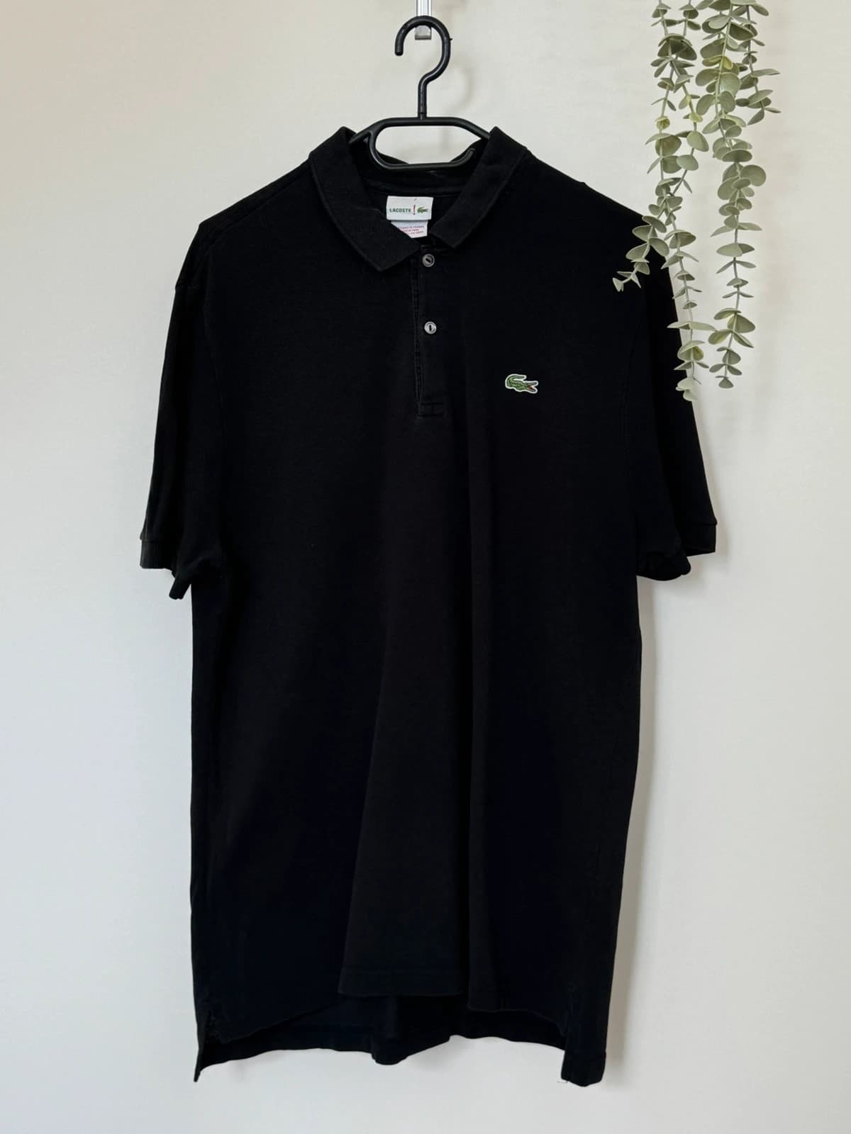 Polo piqué Lacoste Live noir taille 7/XL - PP2603415 - Photo 2/8