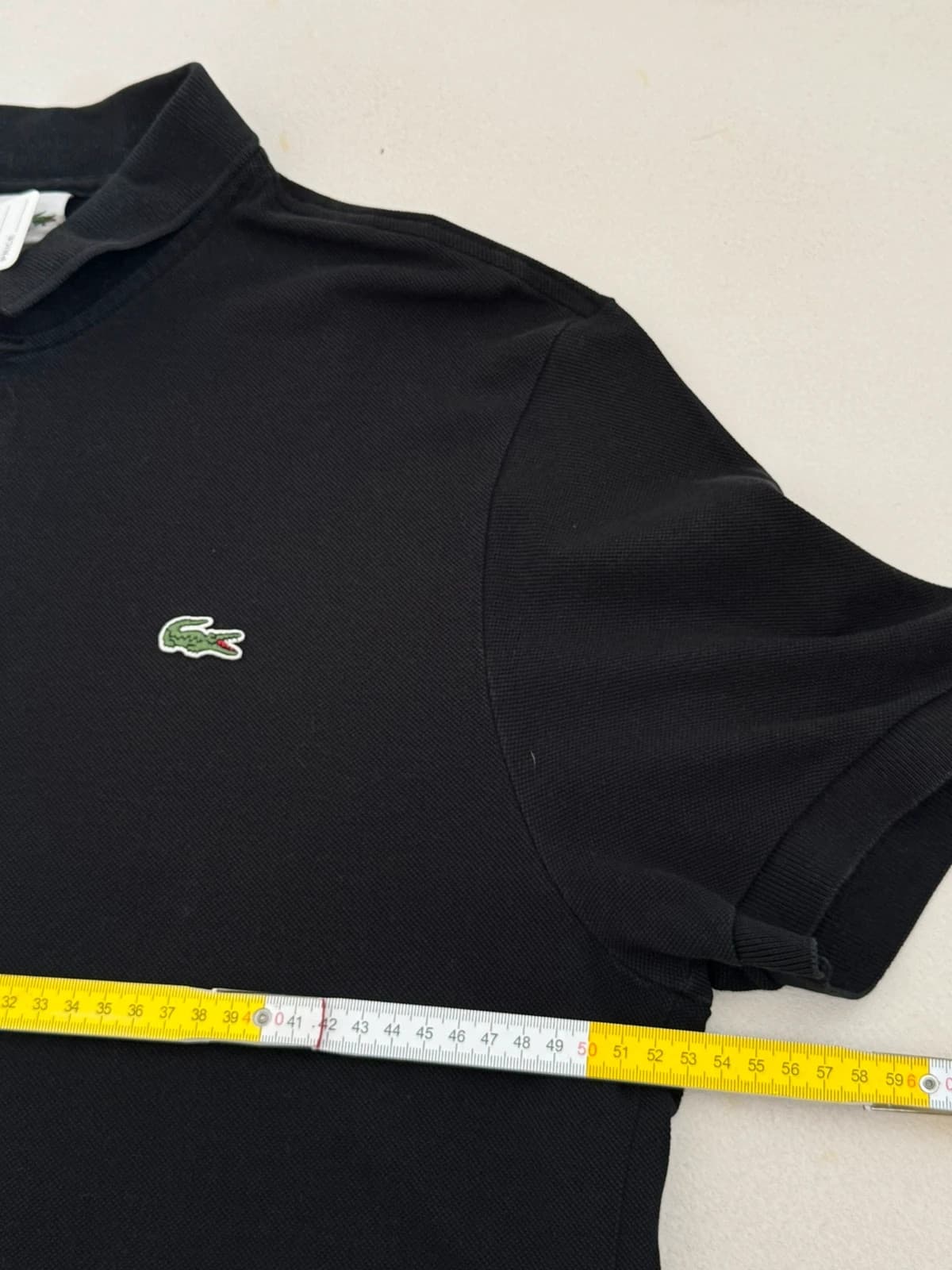 Polo piqué Lacoste Live noir taille 7/XL - PP2603415 - Photo 7/8