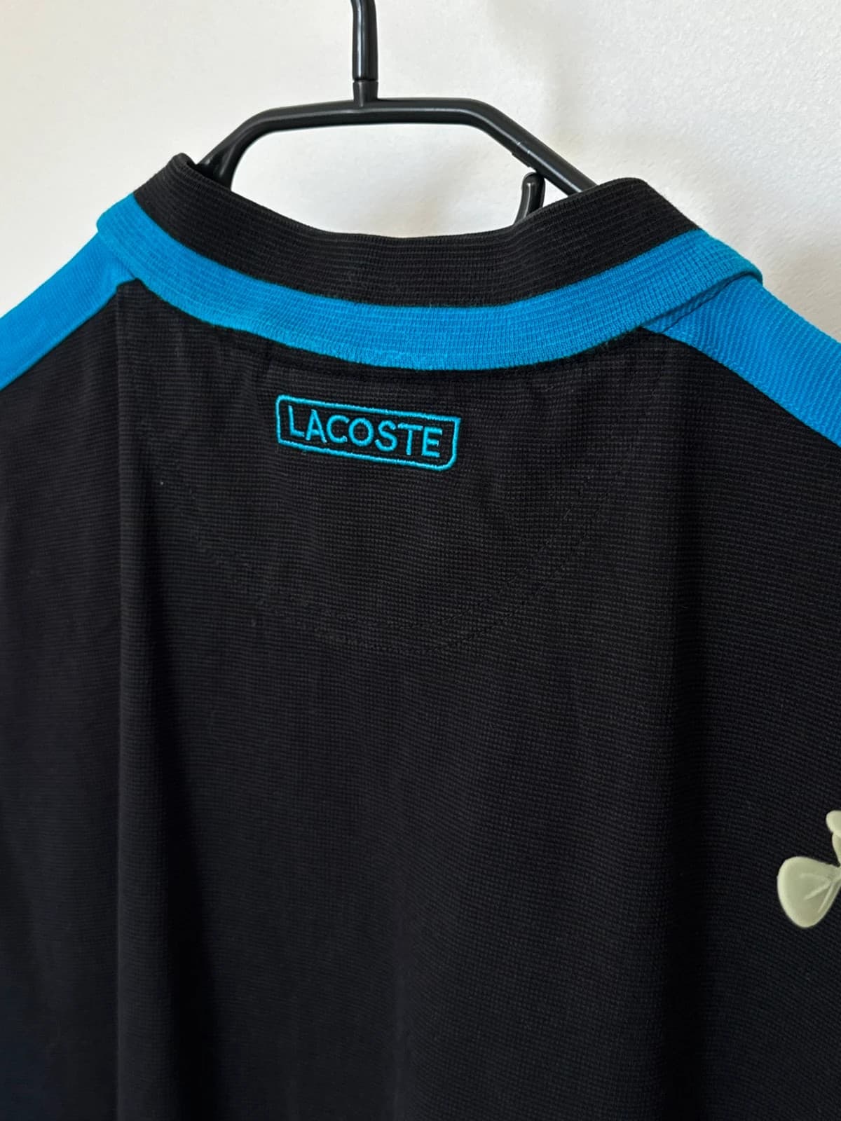 Polo piqué souple Lacoste Andy Roddick noir bleu blanc taille 6/L - PP2603416 - Photo 9/11
