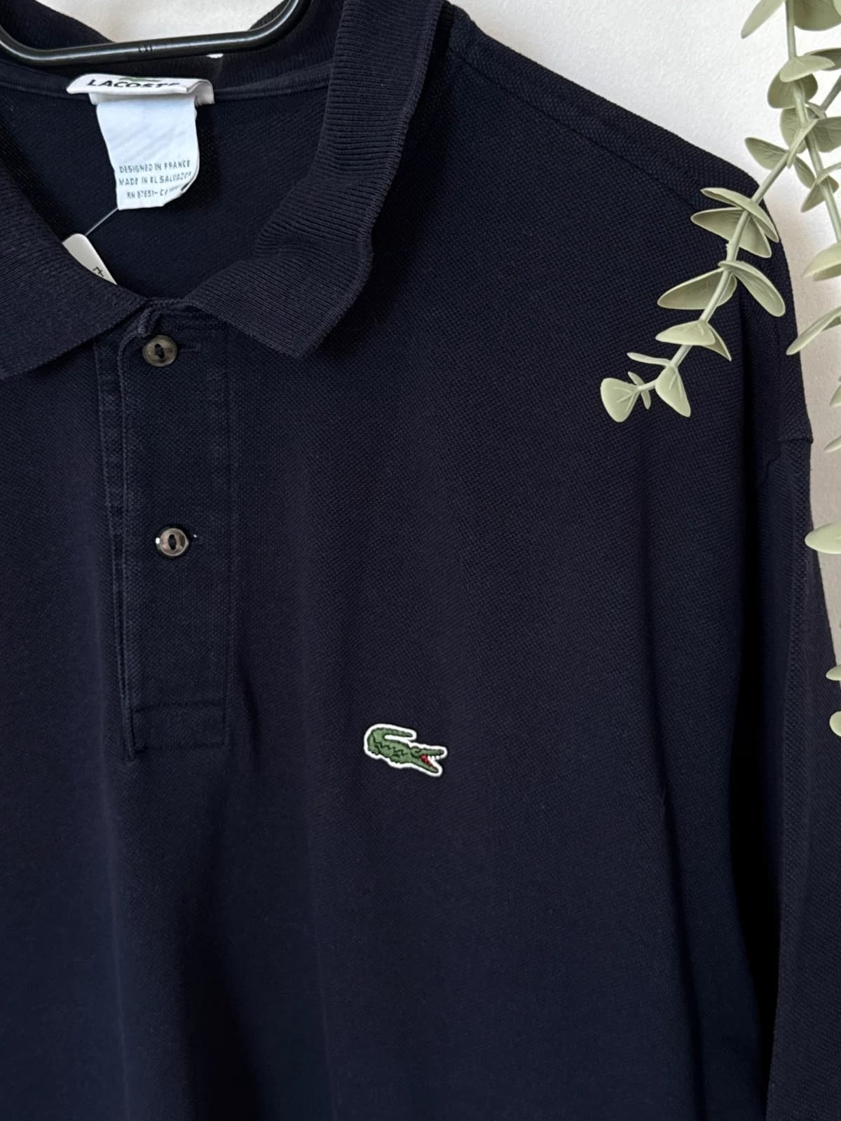 Lacoste piké póló, tengerészkék, 8/XXL méret - PP2603417 – fotó: 3/10