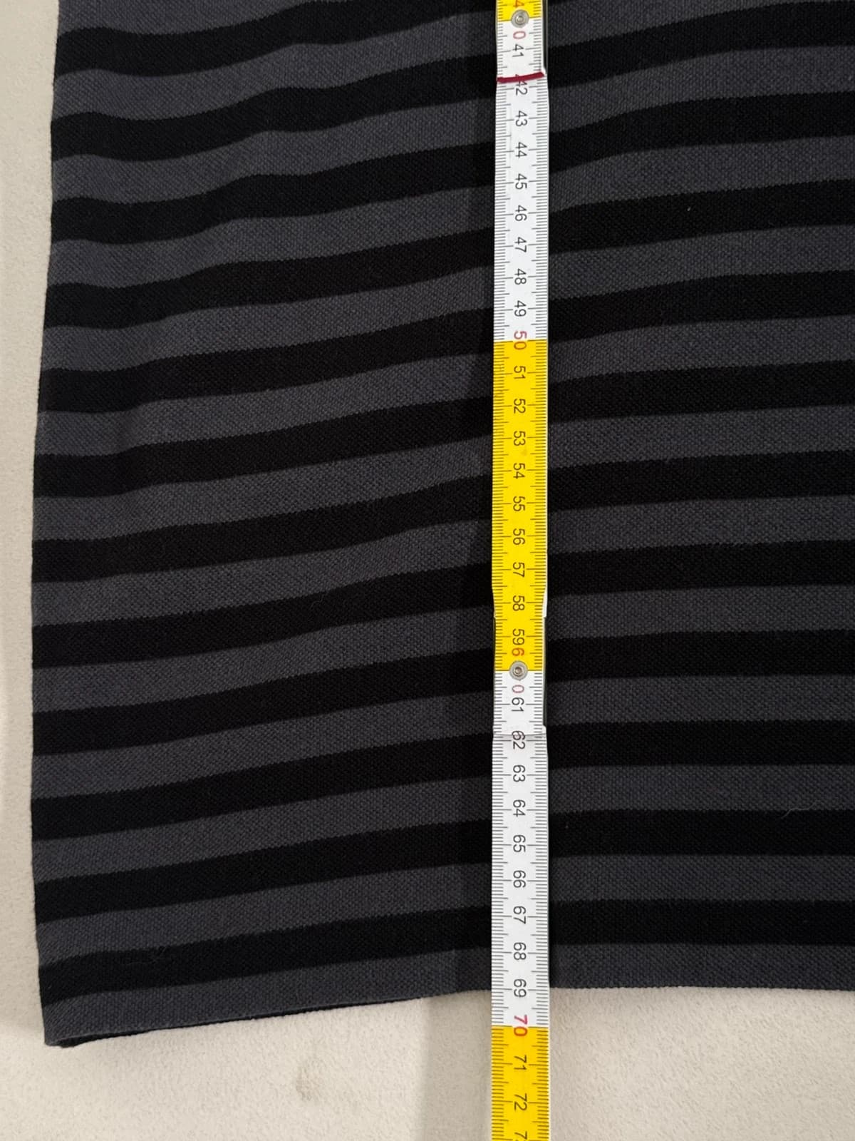 Polo piqué Lacoste rayé noir gris taille 7/XL - PP2603281 - Photo 10/10