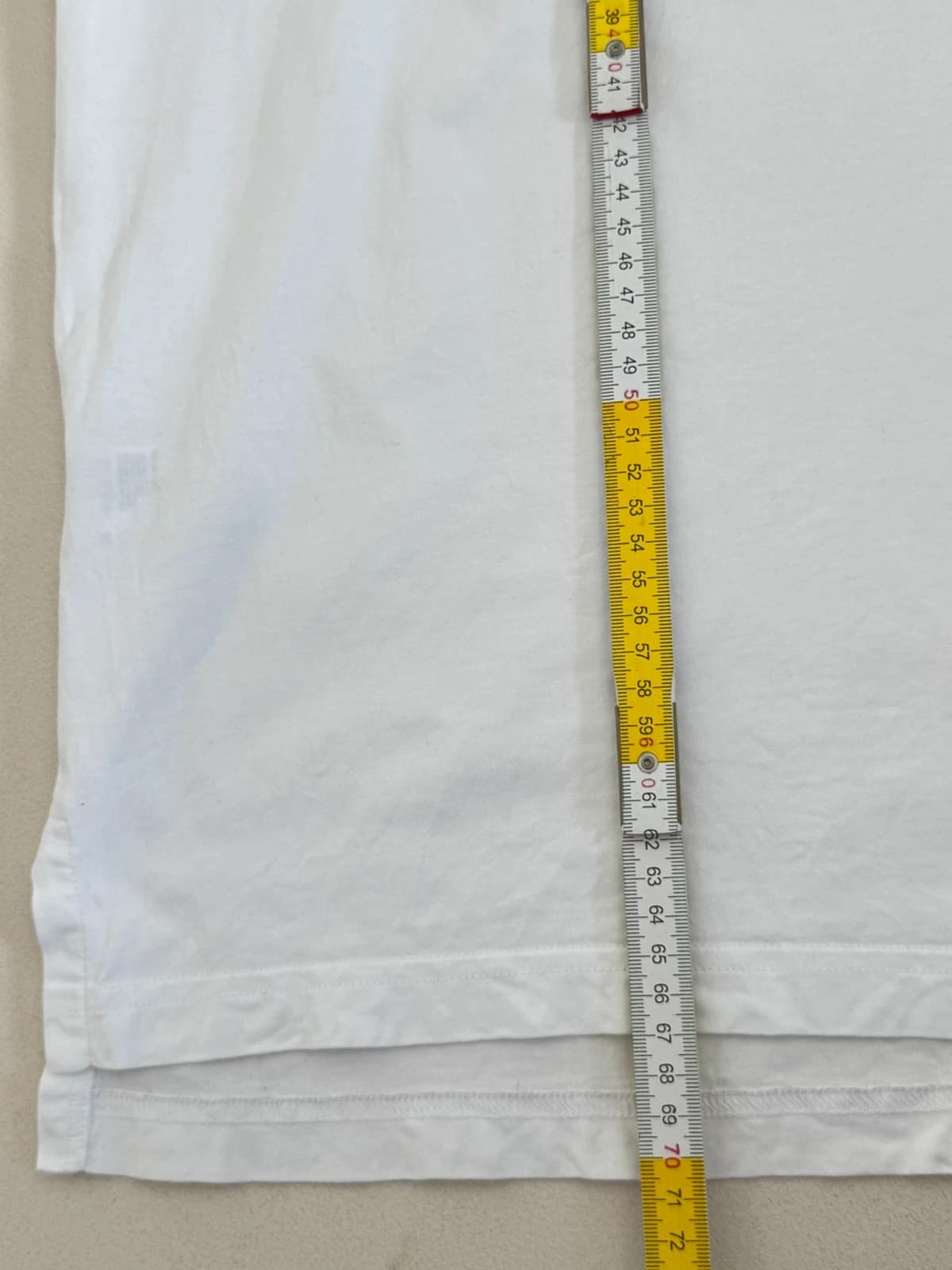 Polo jersey Lacoste blanc taille 7/XL - PP2603359 - Photo 9/9