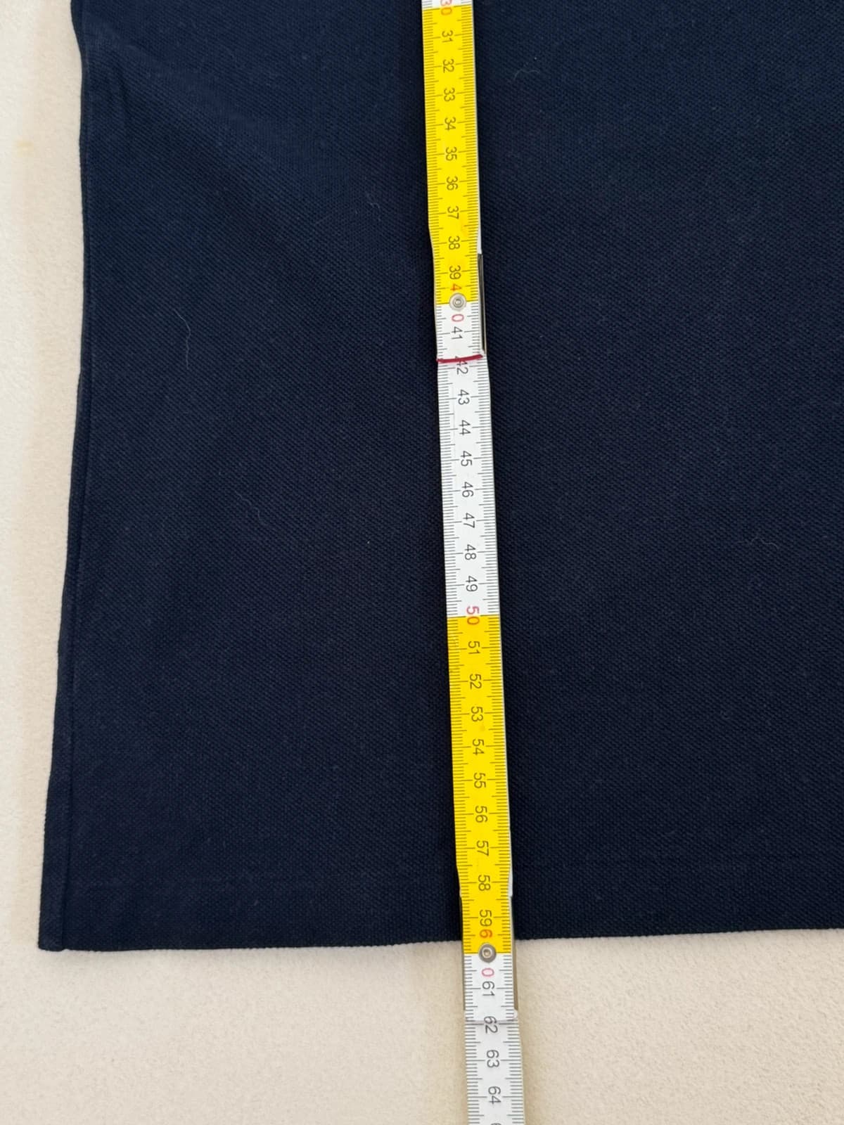 Polo piqué Lacoste bleu marine taille 16/S - PP2603390 - Photo 8/8