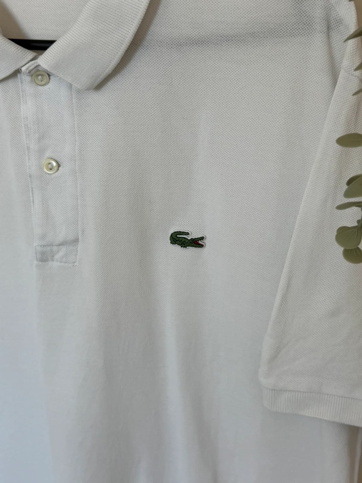 Polo piqué classic fit Lacoste blanc taille 7/XXL - PP2603365 - Photo 3/8