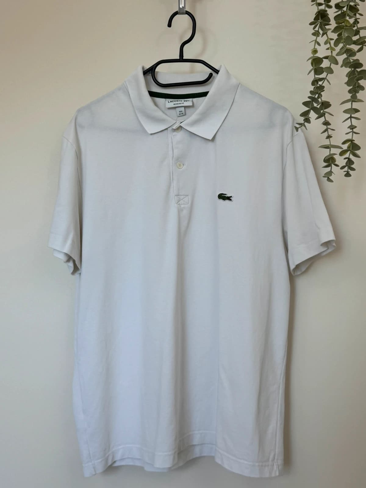 Polo piqué regular fit Lacoste blanc taille 6/XL - PP2603362 - Photo 2/9