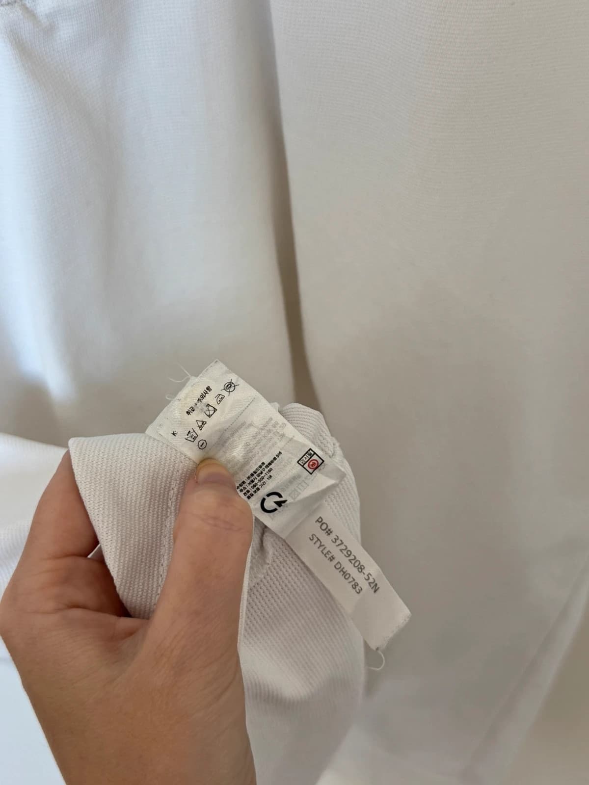 Polo piqué regular fit Lacoste blanc taille 6/XL - PP2603362 - Photo 6/9