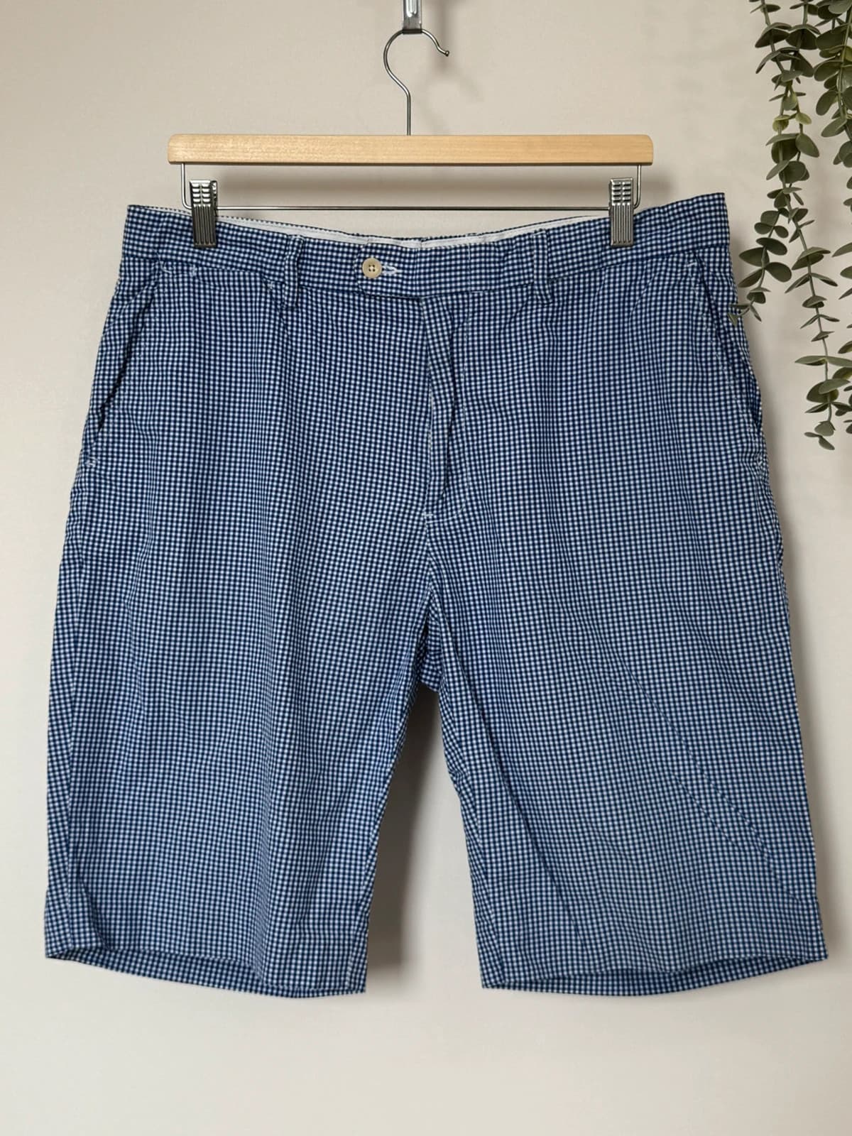 Short chino vichy Polo Ralph Lauren bleu blanc taille W36/XL - PP2603117 - Photo 2/10