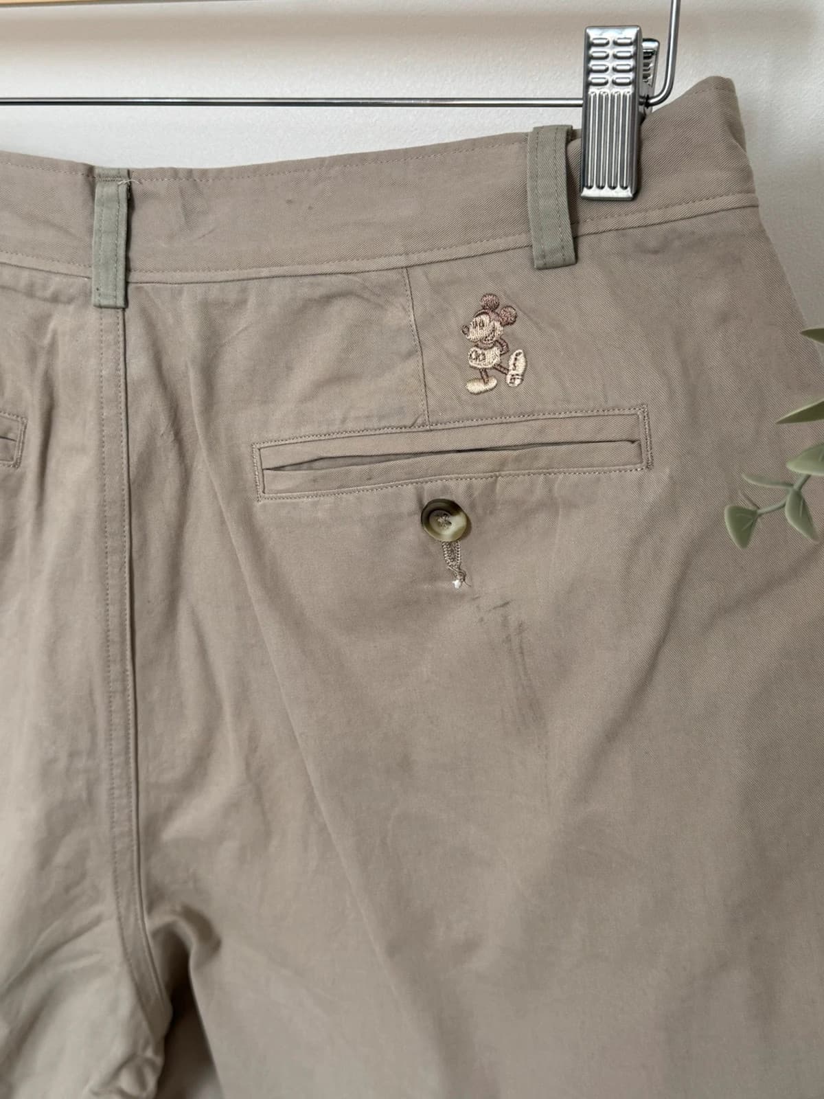 Short chino Disney Mickey beige taille W32/M - PP2603118 - Photo 4/10