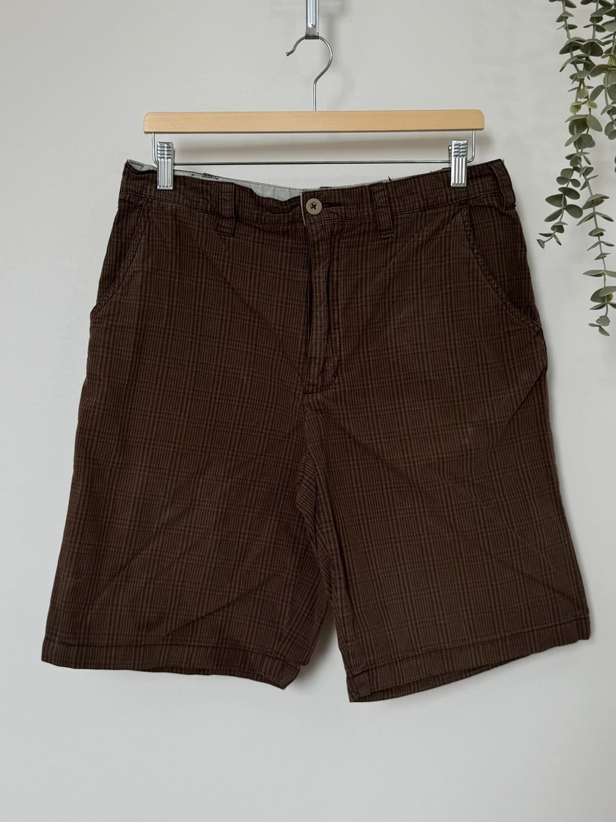 Short chino à carreaux Mossimo marron taille W32/M - PP2603120 - Photo 2/7