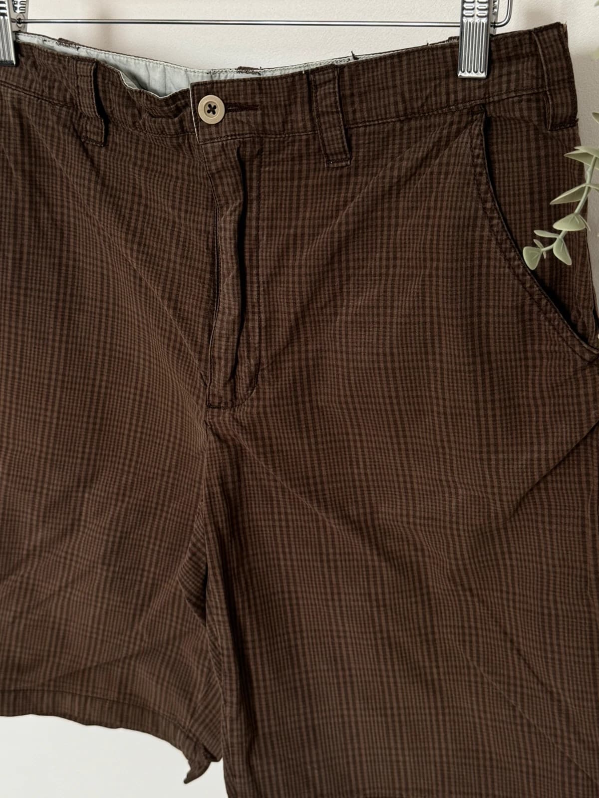 Short chino à carreaux Mossimo marron taille W32/M - PP2603120 - Photo 3/7