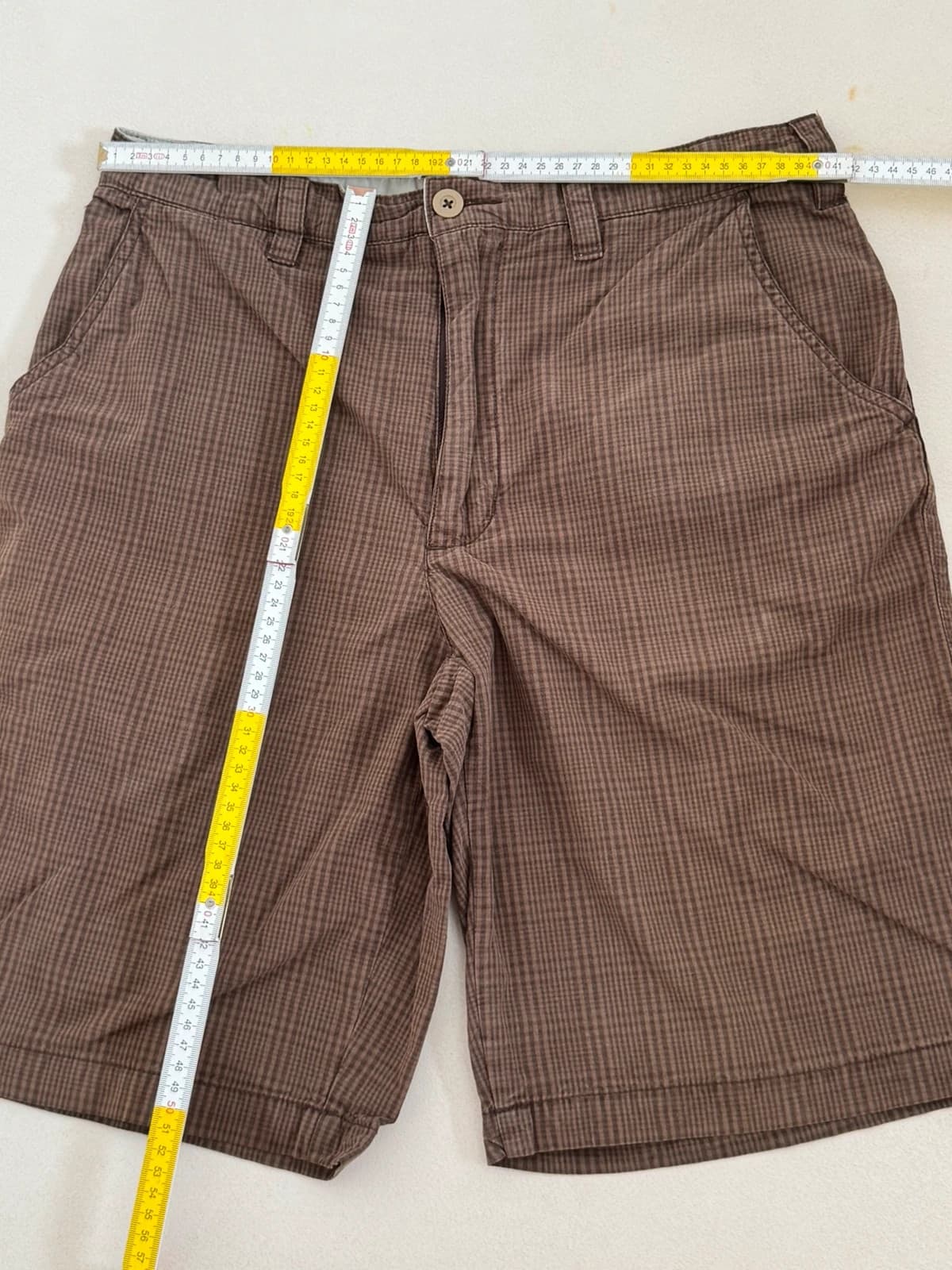 Short chino à carreaux Mossimo marron taille W32/M - PP2603120 - Photo 7/7