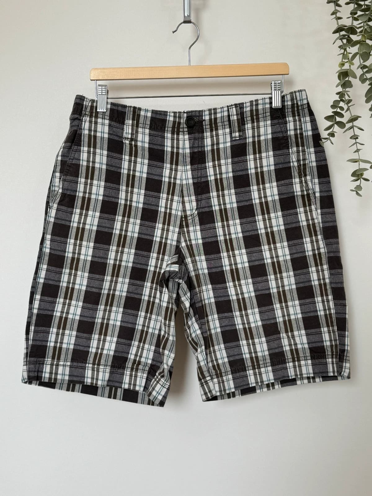 Short à carreaux Eddie Bauer marron taille W34 - PP2603122 - Photo 2/8