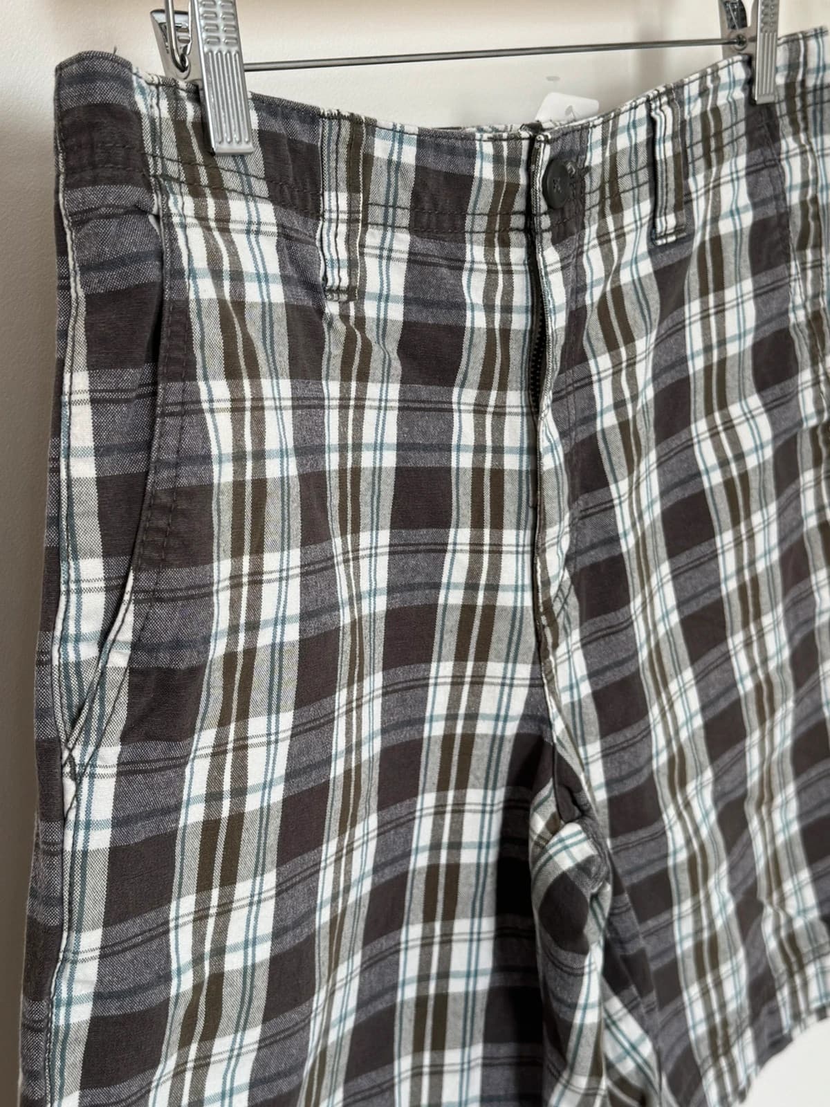 Short à carreaux Eddie Bauer marron taille W34 - PP2603122 - Photo 3/8