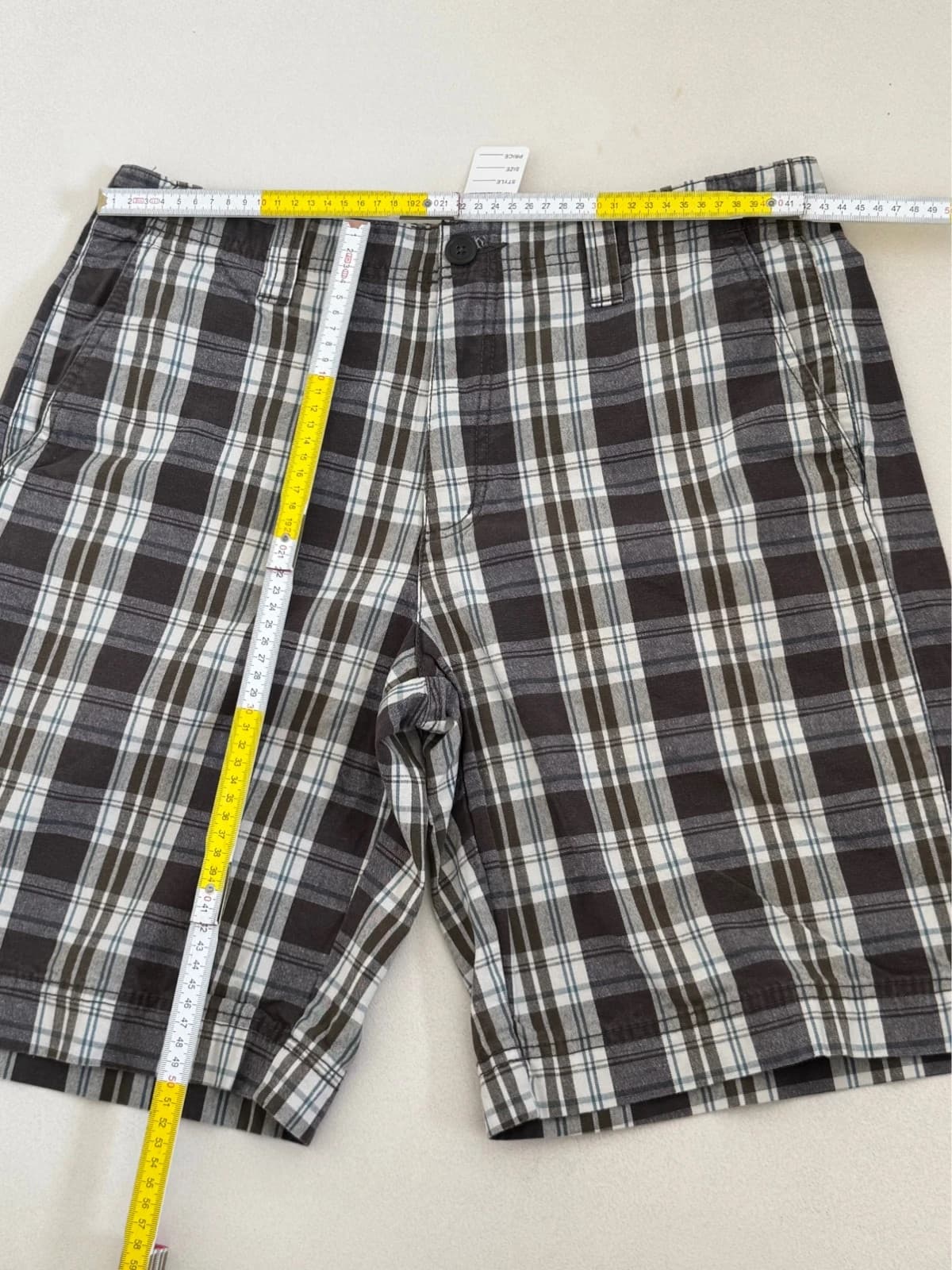 Short à carreaux Eddie Bauer marron taille W34 - PP2603122 - Photo 8/8