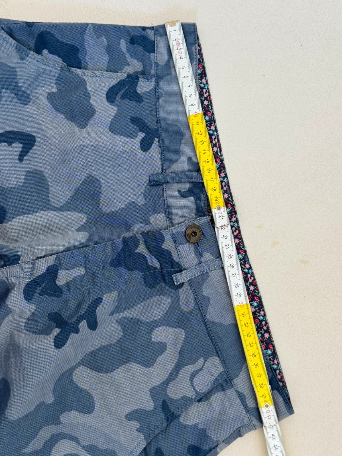 Short bermuda Serge Blanco camouflage bleu taille 34/W33-W34 - FP260323 - Photo 10/11