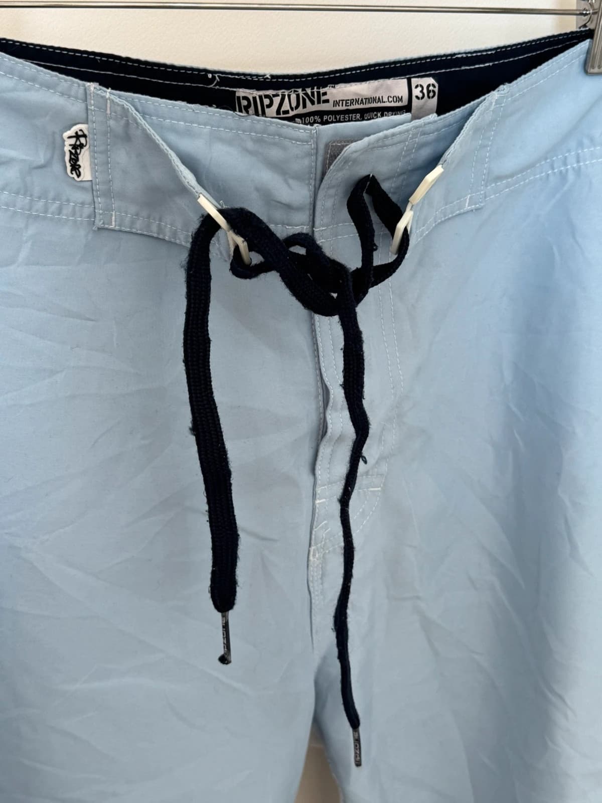 Short de bain Ripzone bleu clair noir taille 36/XL - PP2603183 - Photo 5/9