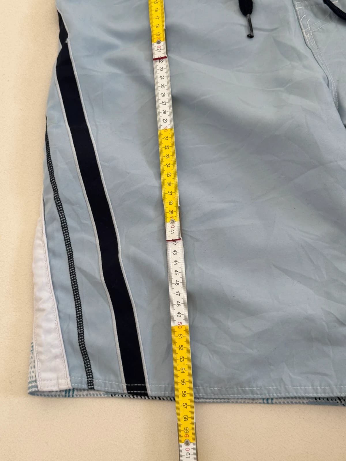 Short de bain Ripzone bleu clair noir taille 36/XL - PP2603183 - Photo 9/9