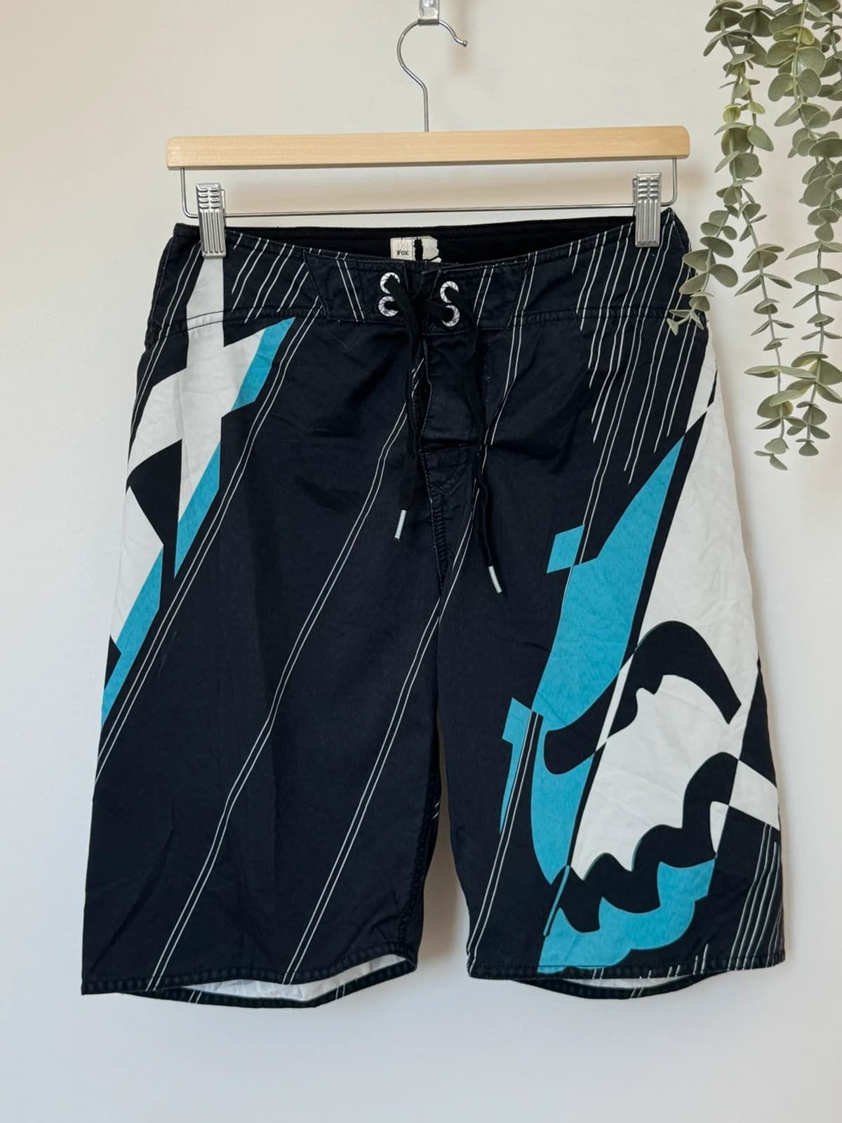 Short de bain boardshort Fox noir bleu taille 28/XS - PP2603184 - Photo 2/11