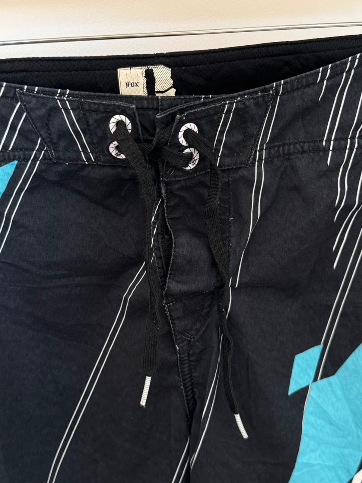 Short de bain boardshort Fox noir bleu taille 28/XS - PP2603184 - Photo 4/11